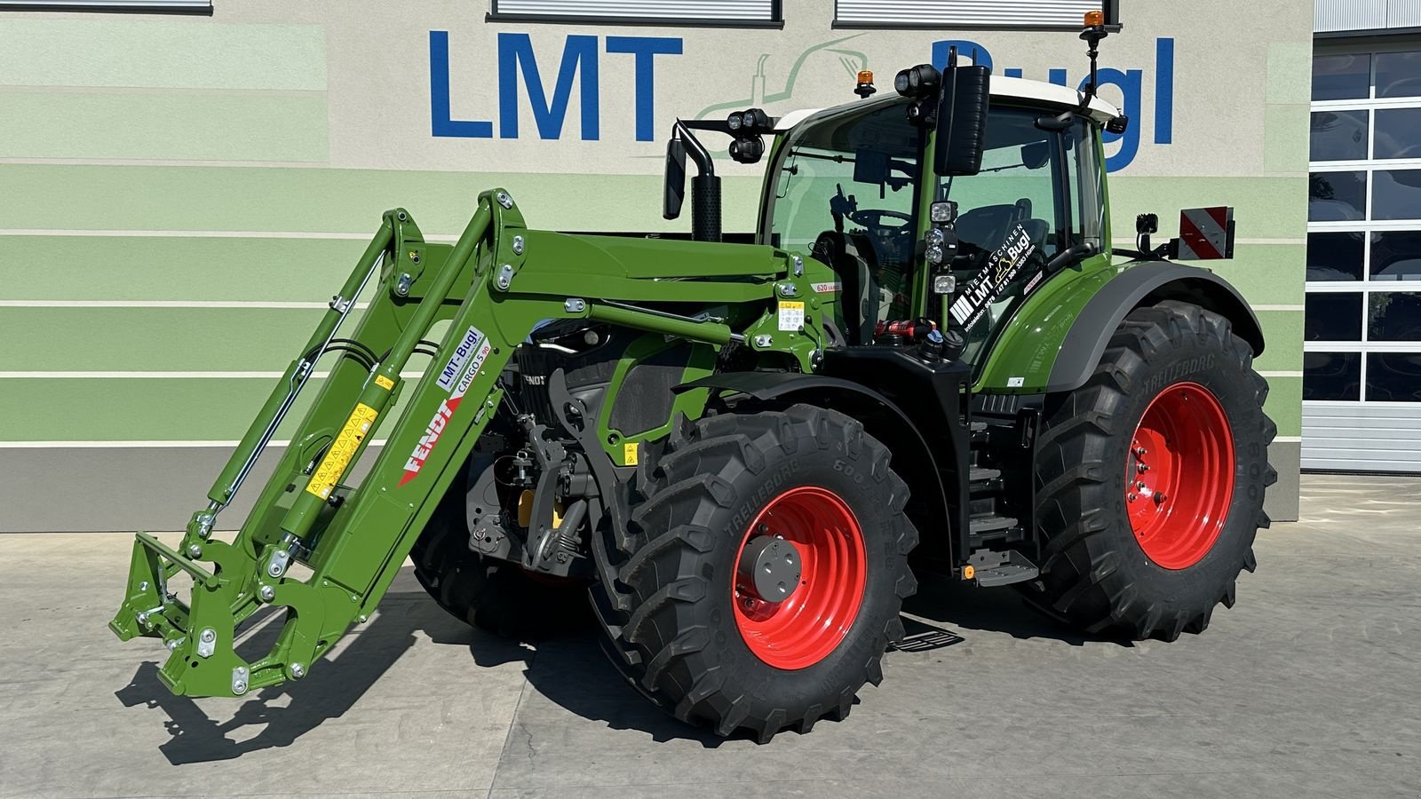 Traktor del tipo Fendt 620 Vario Profi+ mit Cargo 5x85, Mietmaschine en Hürm (Imagen 7)