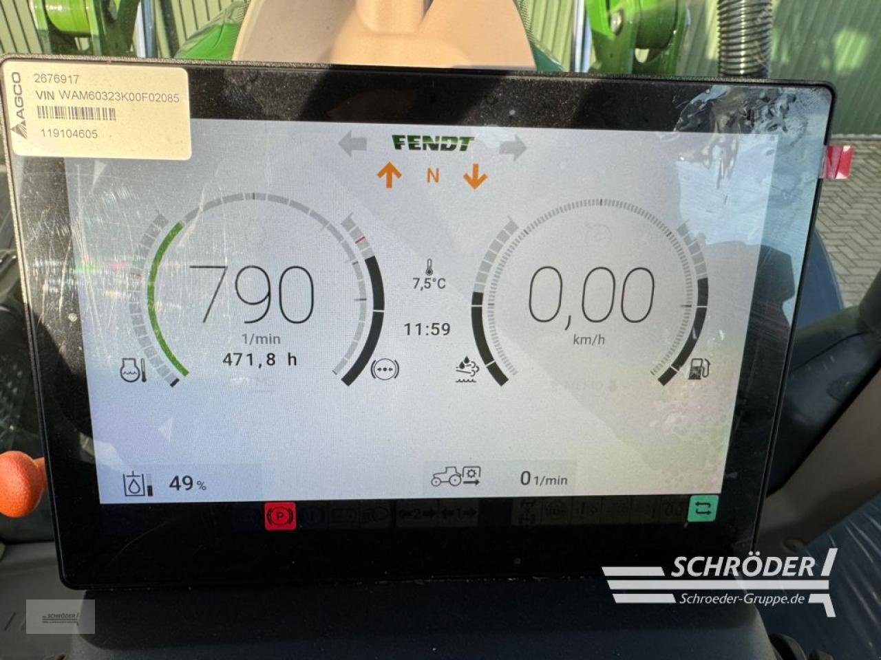 Traktor of the type Fendt 620 VARIO PROFI PLUS, Neumaschine in Twistringen (Picture 24)