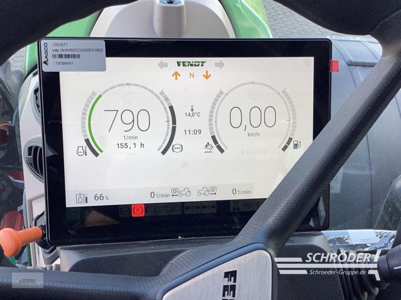 Traktor от тип Fendt 620 VARIO PROFI PLUS, Neumaschine в Westerstede (Снимка 7)