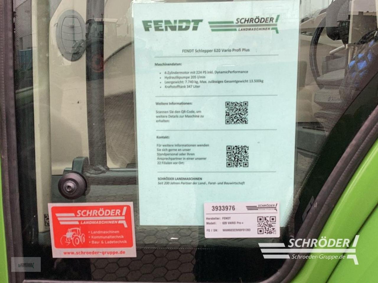 Traktor от тип Fendt 620 VARIO PROFI PLUS, Neumaschine в Norden (Снимка 5)