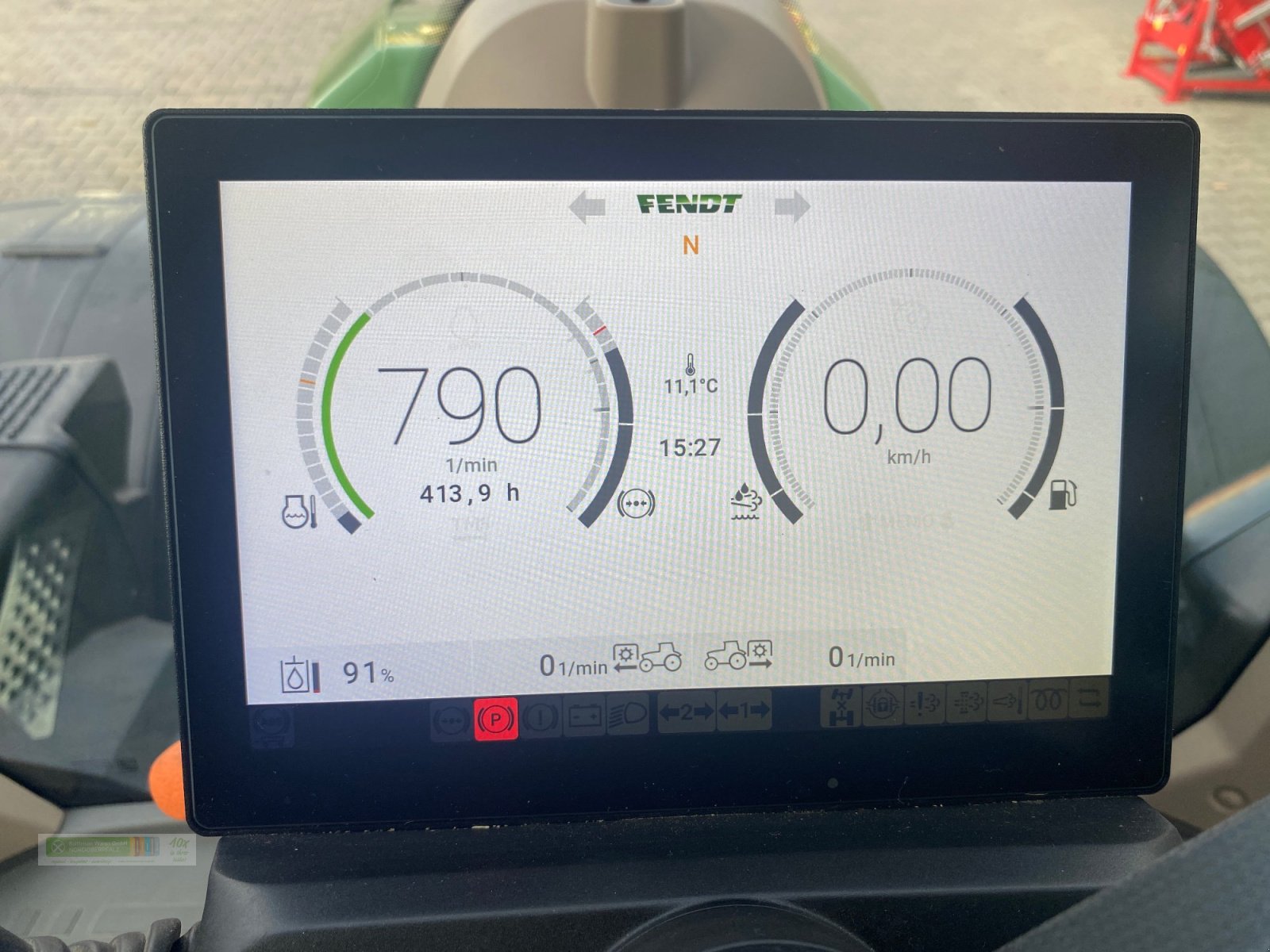 Traktor del tipo Fendt 620 Vario Profi+ Setting 2 Vorführschlepper, Neumaschine In Tirschenreuth (Immagine 8)