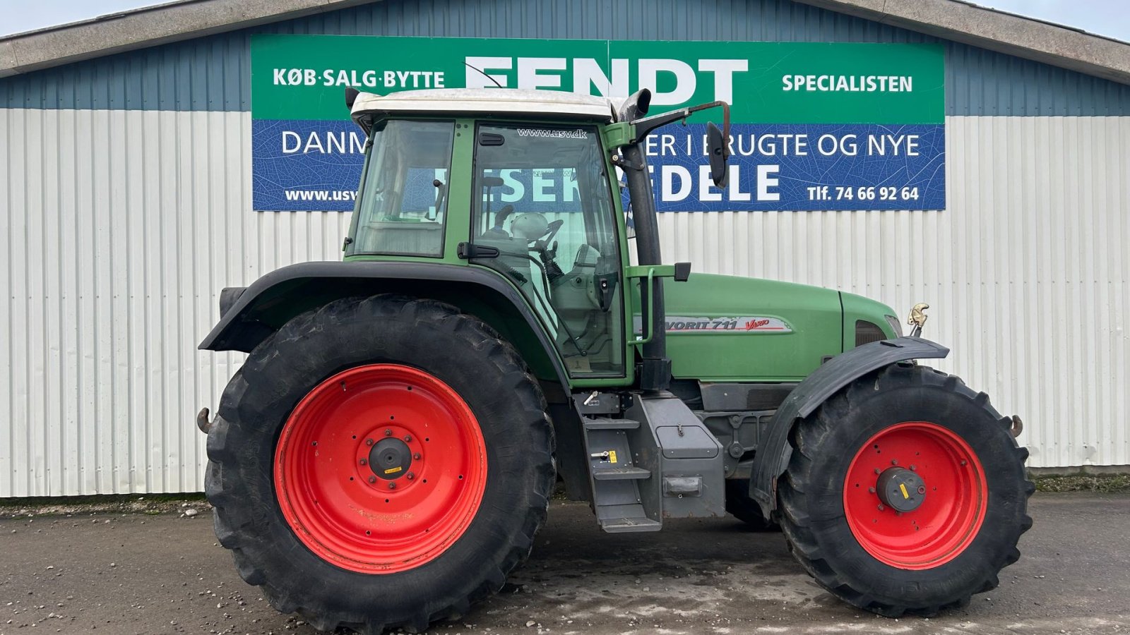 Traktor del tipo Fendt 711 Vario Få Timer, Gebrauchtmaschine en Rødekro (Imagen 4)