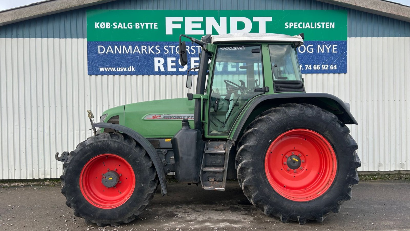 Traktor del tipo Fendt 711 Vario Få Timer, Gebrauchtmaschine en Rødekro (Imagen 1)