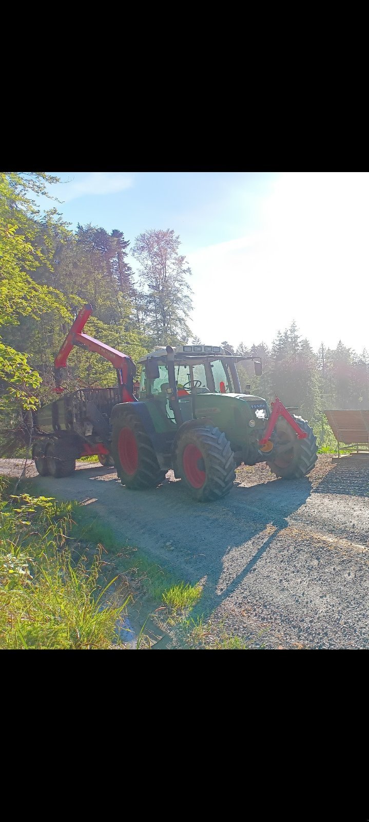 Traktor типа Fendt 712 Vario, Gebrauchtmaschine в Sulzbach  (Фотография 3)