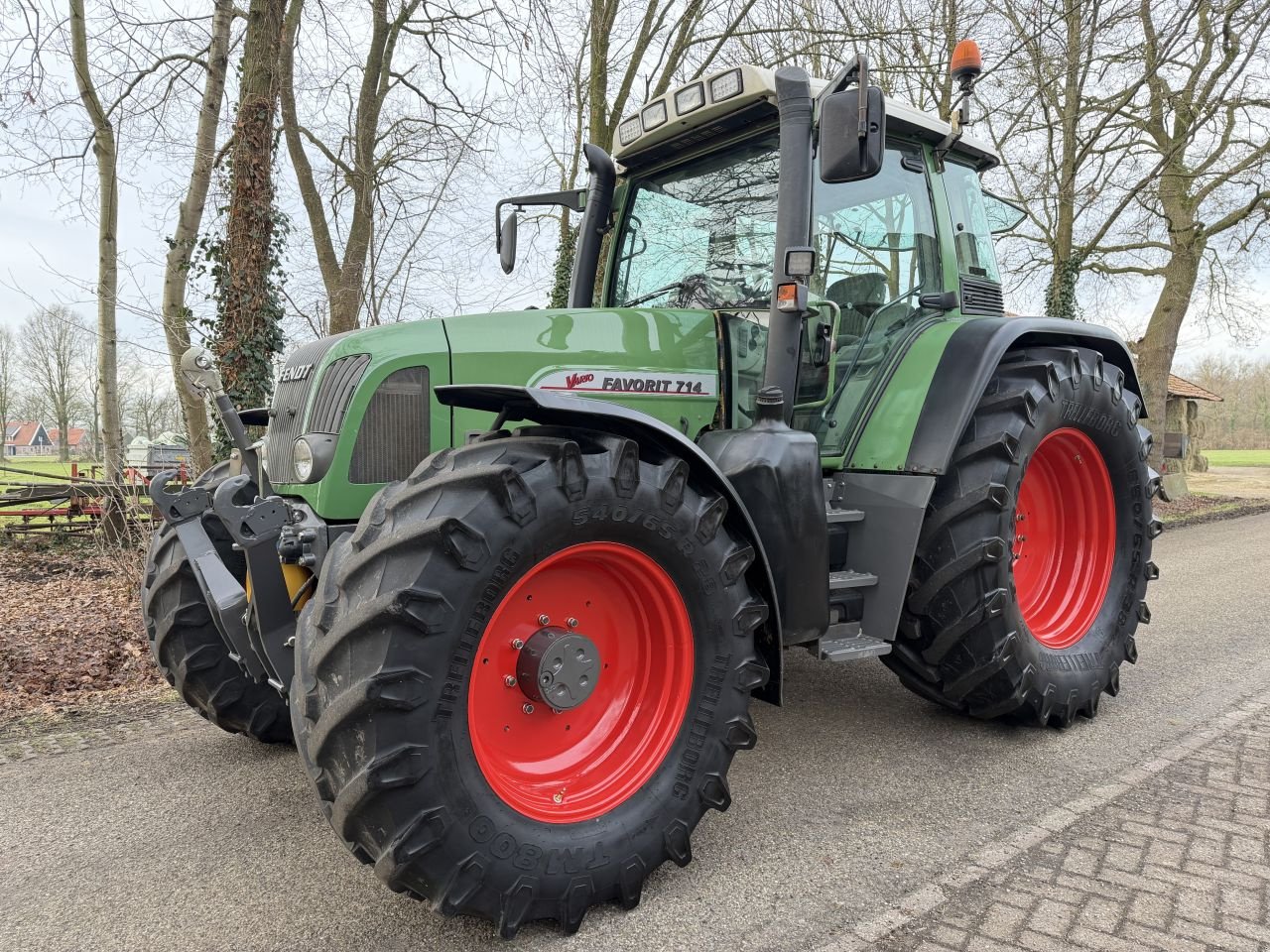 Traktor typu Fendt 714 Favorit Vario, Gebrauchtmaschine w Rossum (Zdjęcie 1)