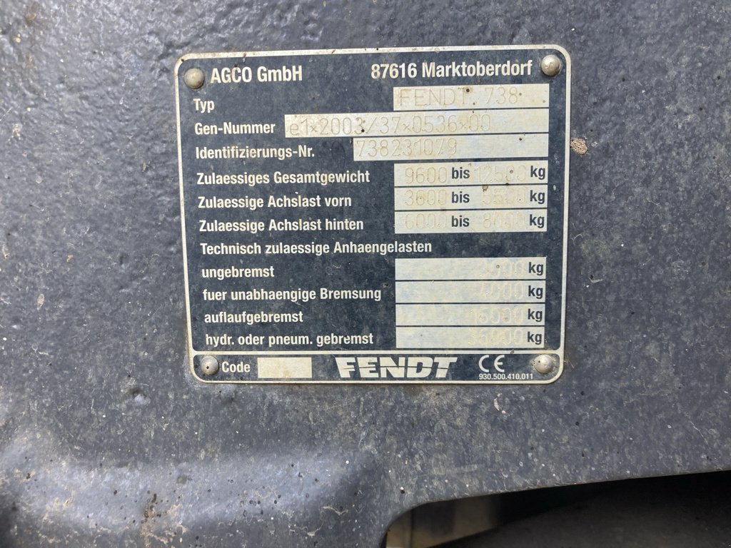 Traktor del tipo Fendt 714 S4 POWER, Gebrauchtmaschine en BRAS SUR MEUSE (Imagen 8)