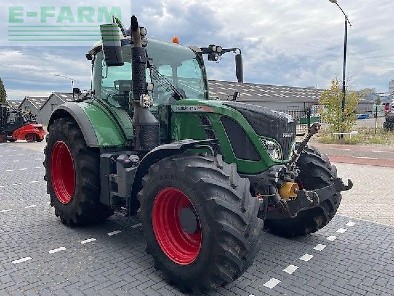 Traktor типа Fendt 714 scr profi, Gebrauchtmaschine в gg VEGHEL (Фотография 17)