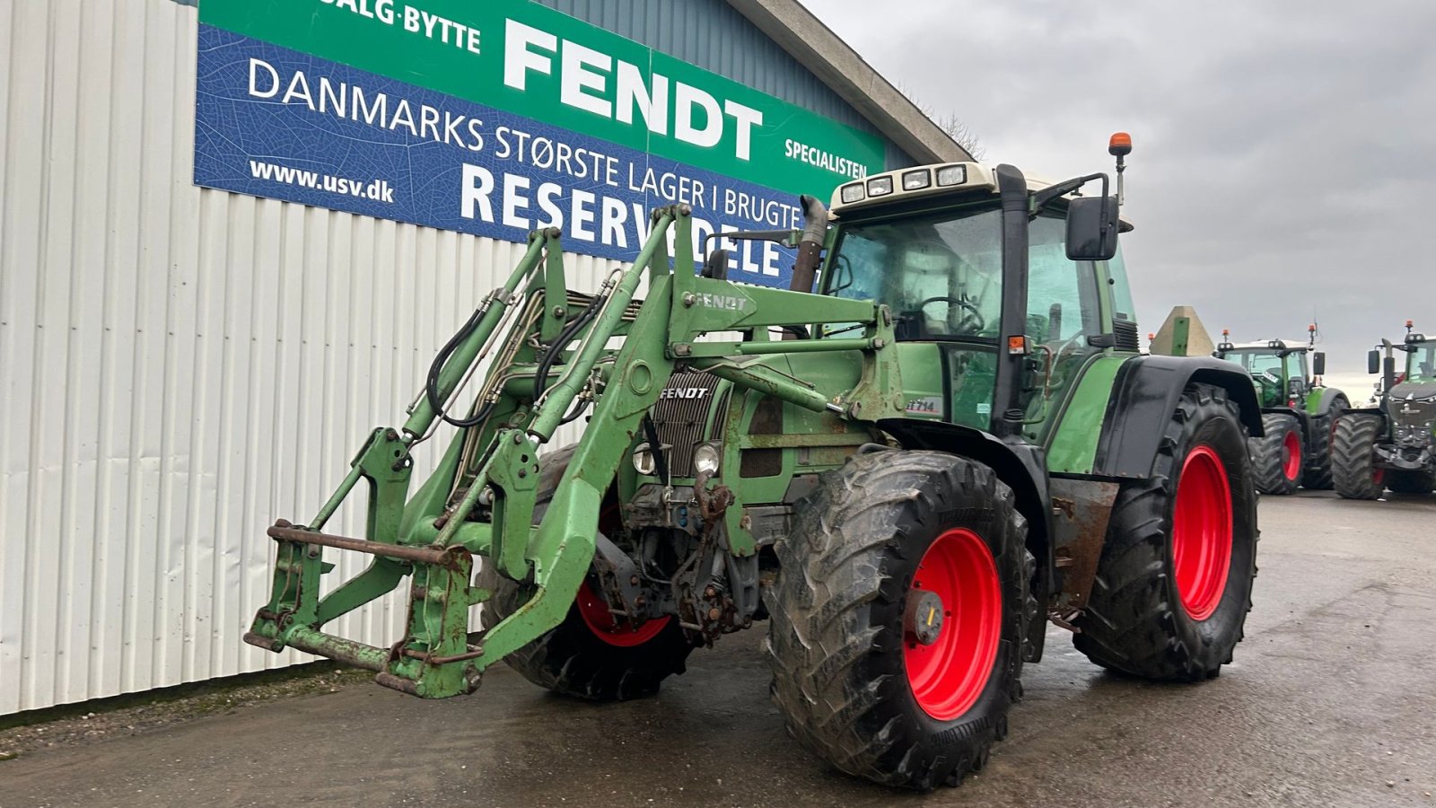 Traktor vrste Fendt 714 Vario Med Fendt Frontlæsser, Gebrauchtmaschine v Rødekro (Slika 2)