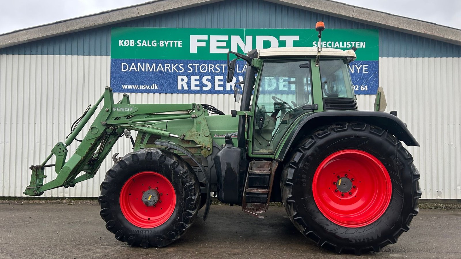 Traktor vrste Fendt 714 Vario Med Fendt Frontlæsser, Gebrauchtmaschine v Rødekro (Slika 1)