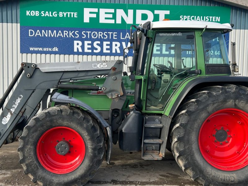 Traktor Türe ait Fendt 714 Vario Med Frontlæsser Ålø Q65, Gebrauchtmaschine içinde Rødekro (resim 1)