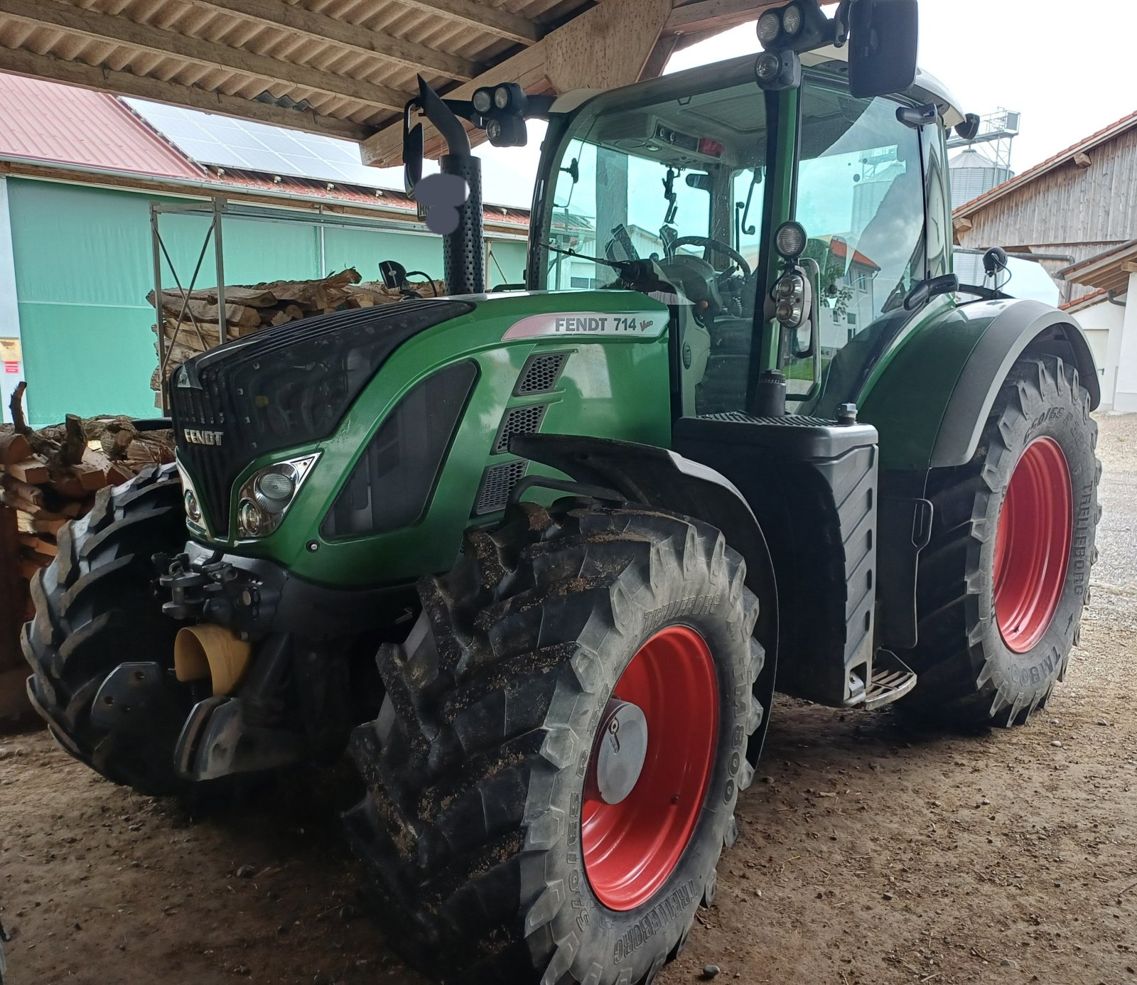 Traktor of the type Fendt 714 Vario Profi, Gebrauchtmaschine in Egg (Picture 1)