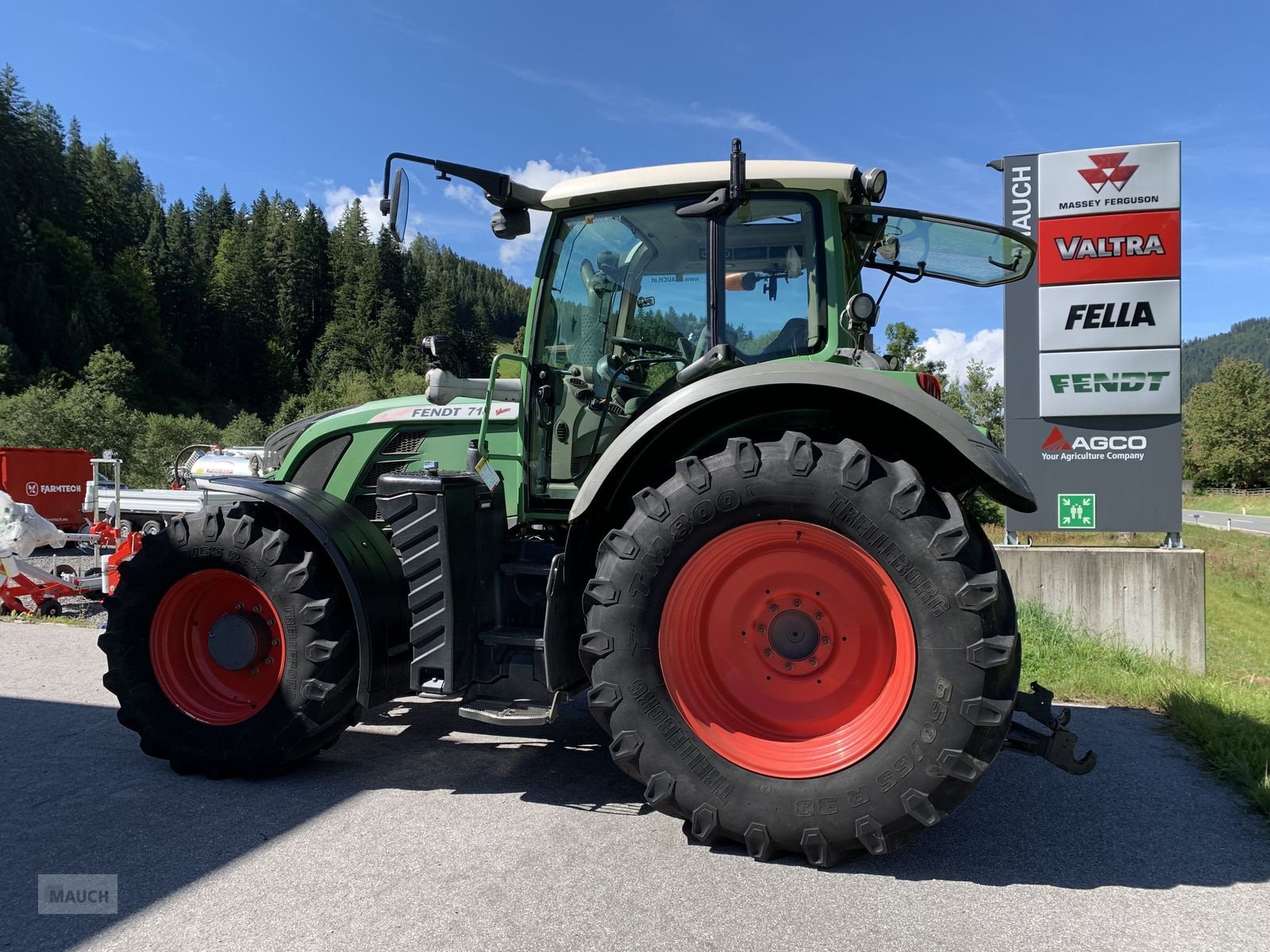 Traktor a típus Fendt 714 Vario SCR, Gebrauchtmaschine ekkor: Eben (Kép 10)