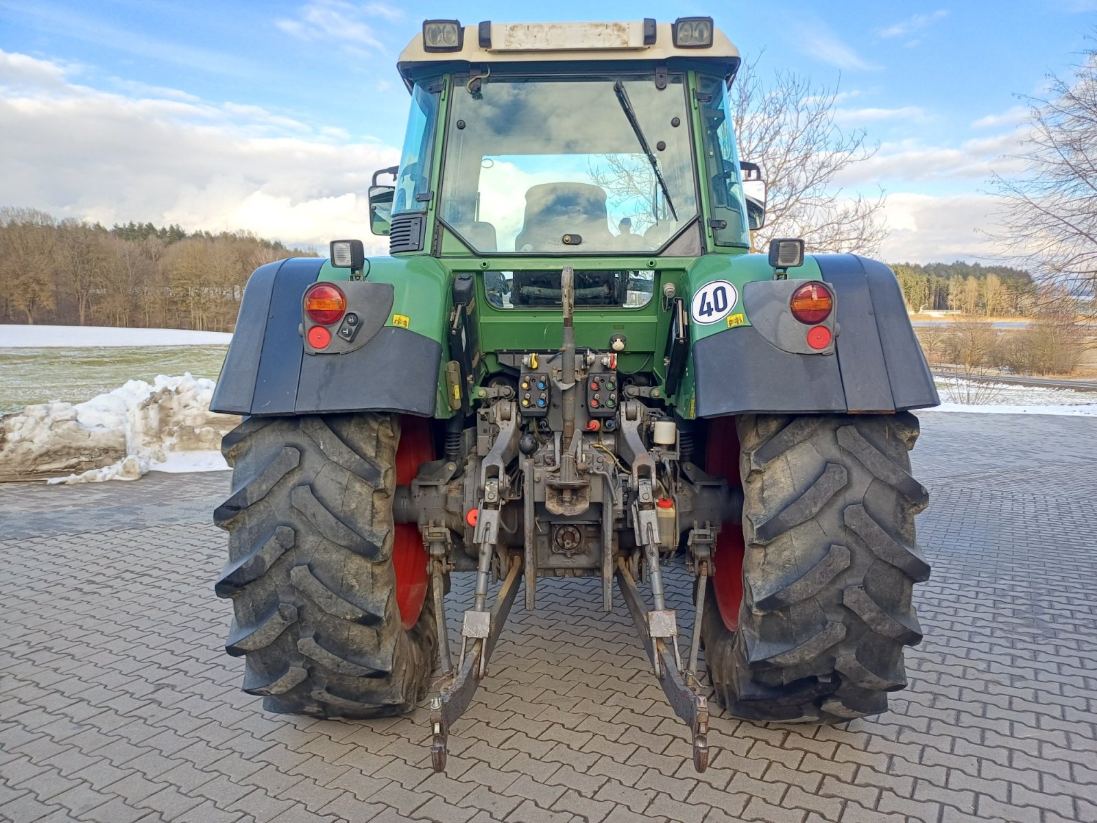 Traktor del tipo Fendt 714 Vario TMS COM2 712 716, Gebrauchtmaschine In Tirschenreuth (Immagine 4)