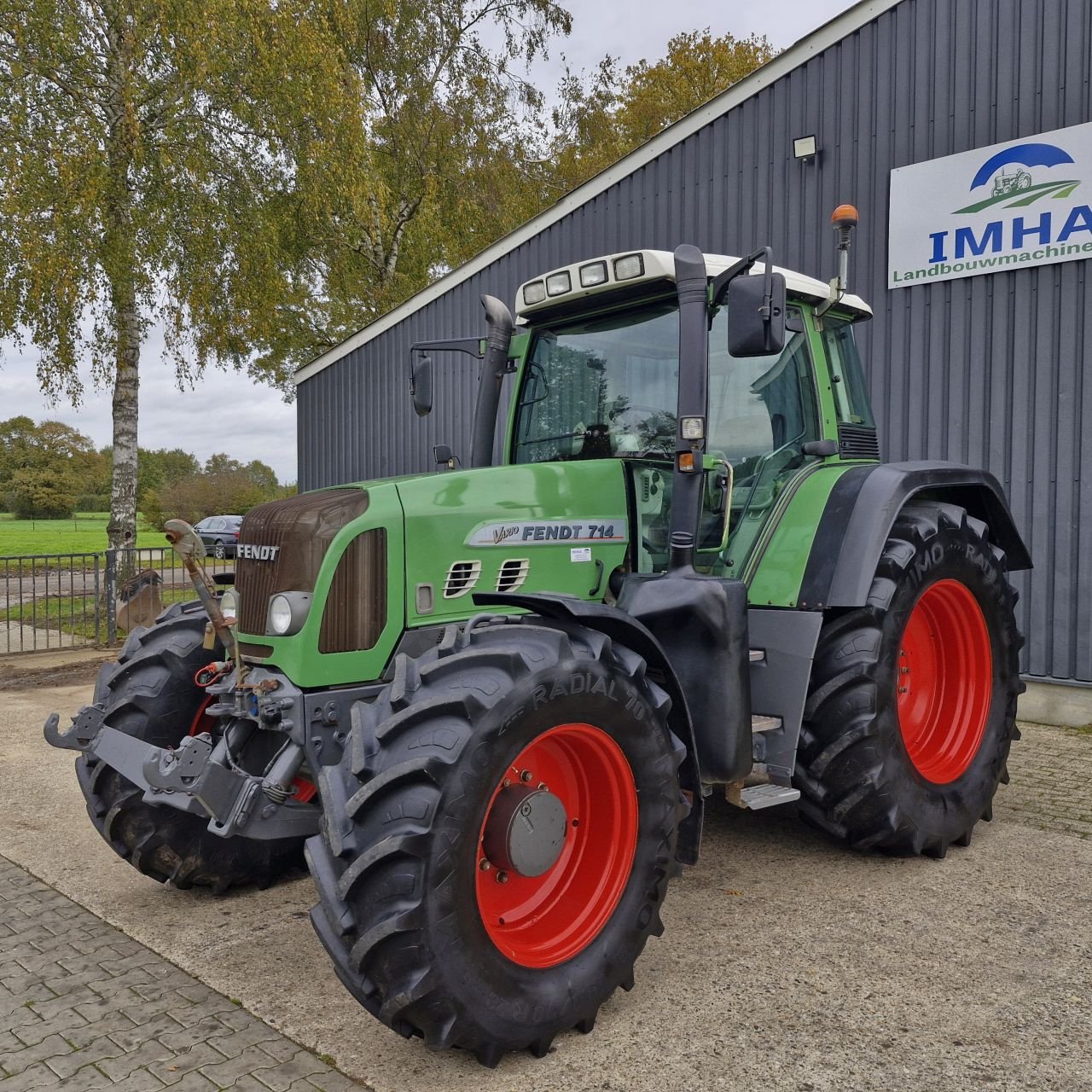 Traktor типа Fendt 714 vario tms, Gebrauchtmaschine в Daarle (Фотография 1)