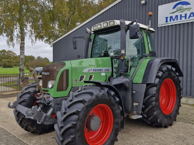 Traktor Türe ait Fendt 714 vario tms, Gebrauchtmaschine içinde Daarle (resim 1)