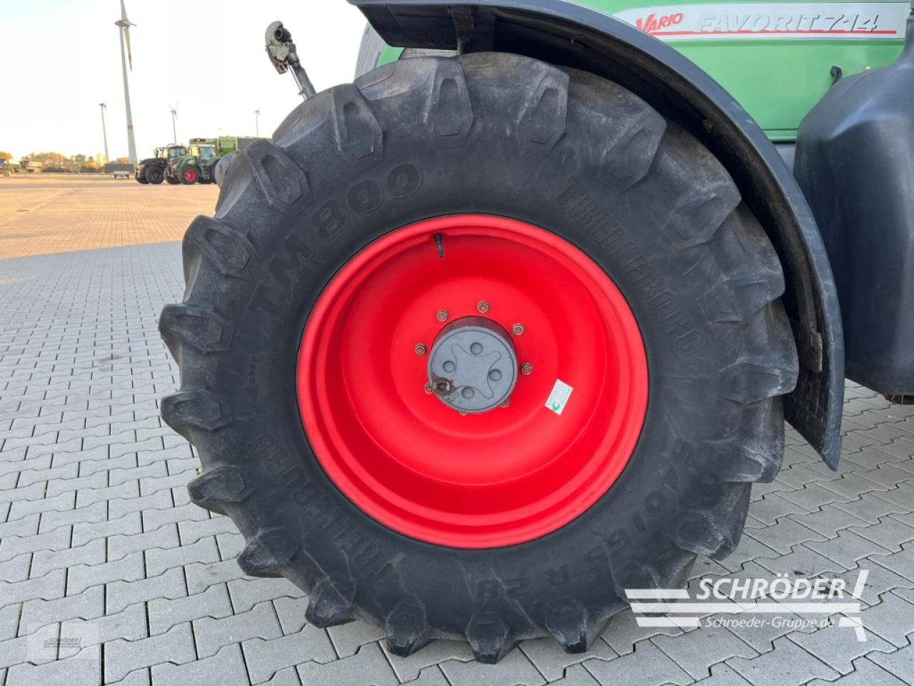 Traktor типа Fendt 714 VARIO, Gebrauchtmaschine в Scharrel (Фотография 11)