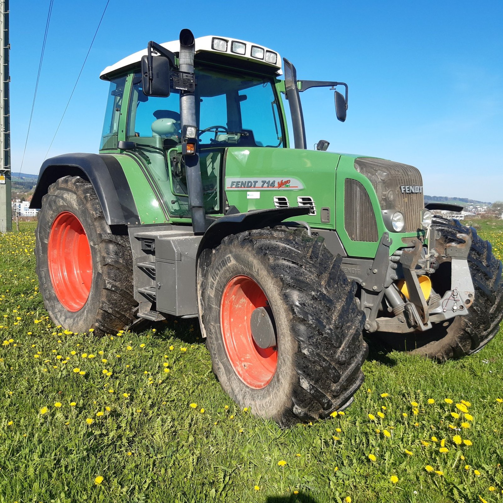 Traktor za tip Fendt 714 Vario, Gebrauchtmaschine u Durach (Slika 1)