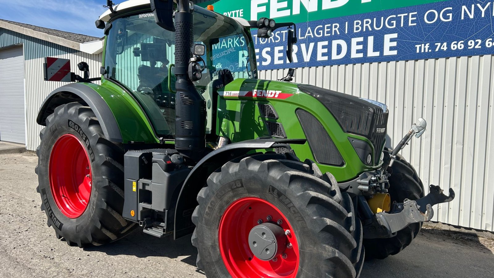 Traktor typu Fendt 716 Gen6 Power Plus Setting 2 Front PTO, Gebrauchtmaschine v Rødekro (Obrázek 4)