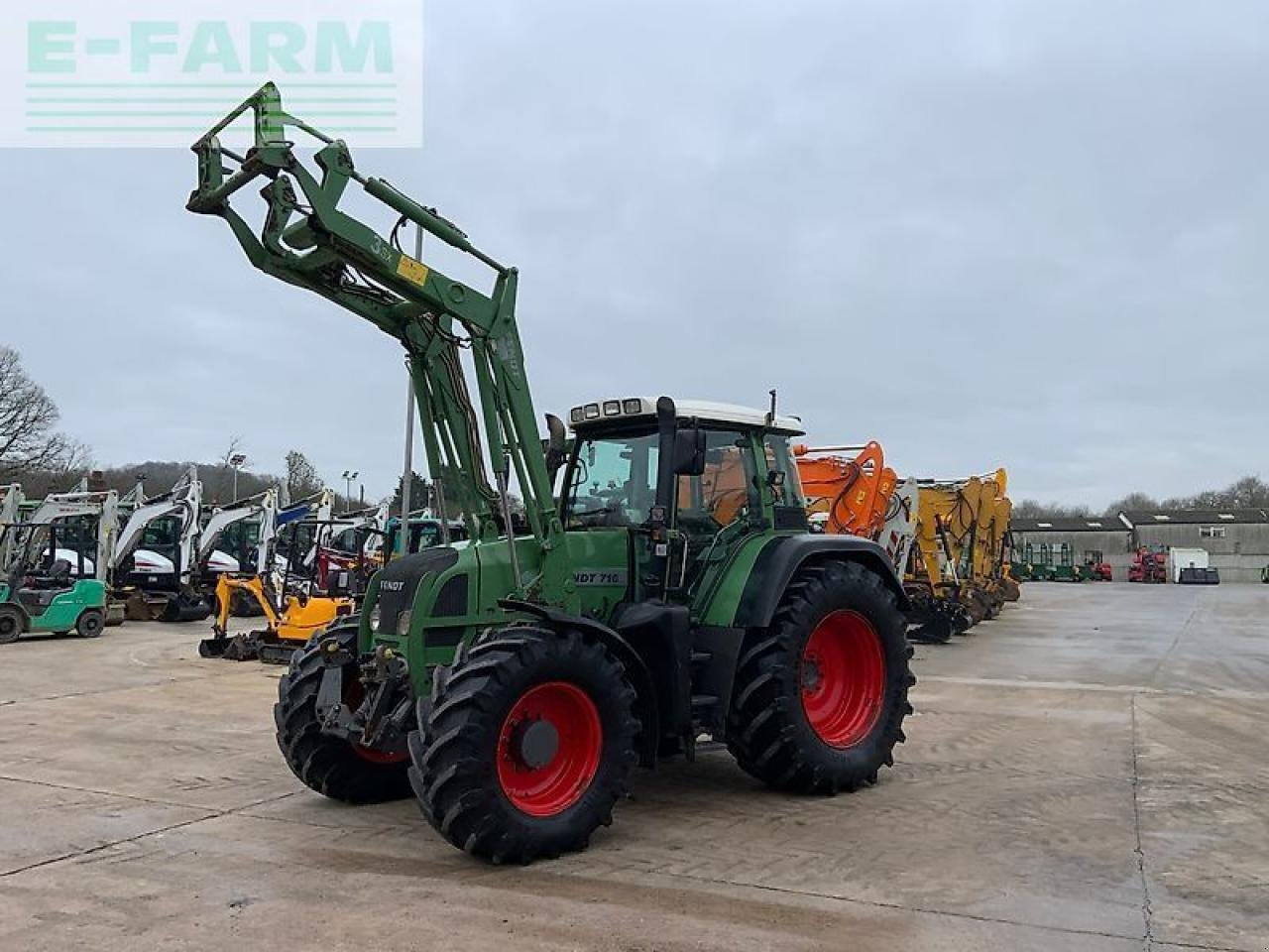Traktor Türe ait Fendt 716 tractor (st25458), Gebrauchtmaschine içinde SHAFTESBURY (resim 19)