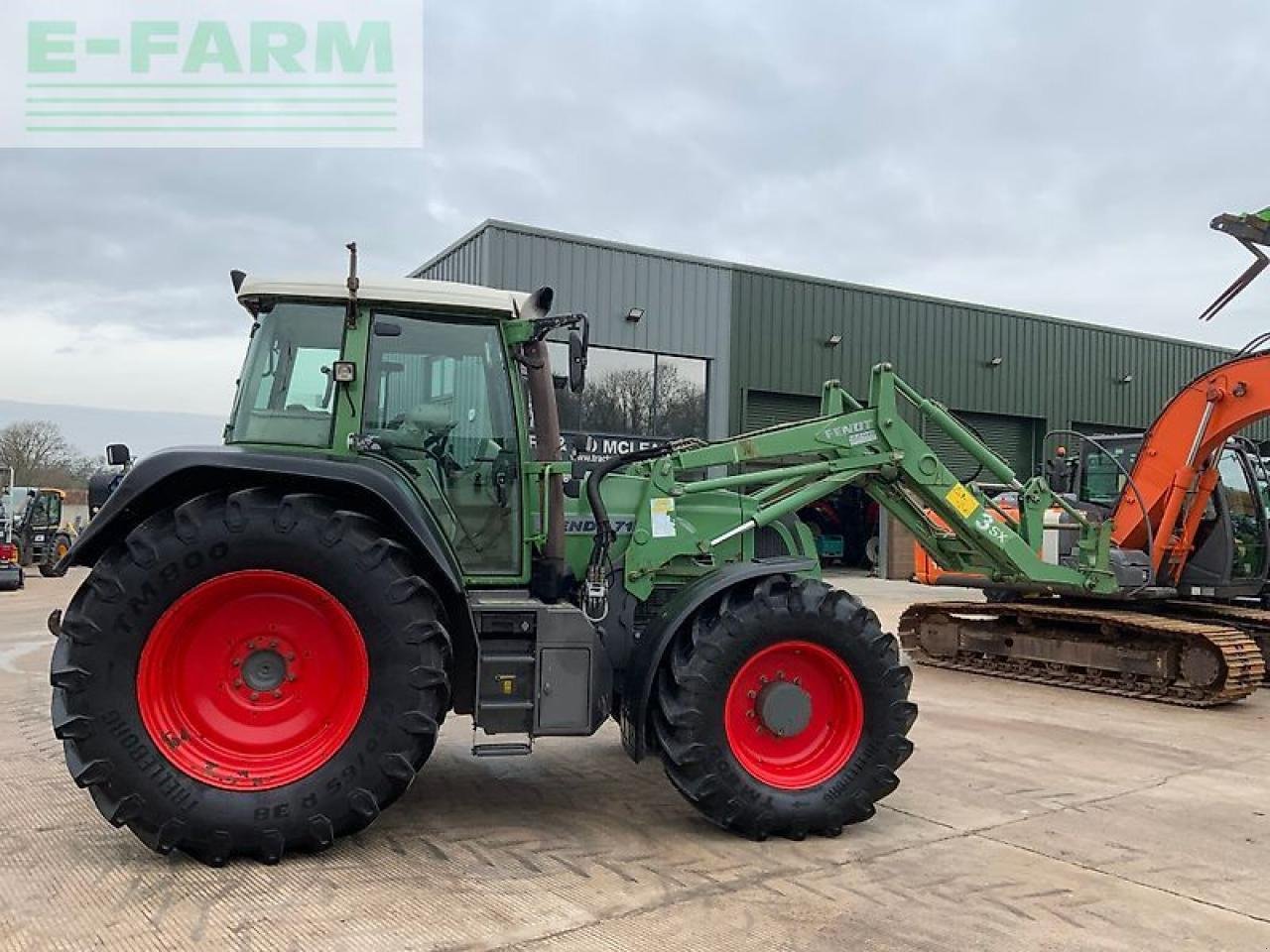 Traktor tip Fendt 716 tractor (st25458), Gebrauchtmaschine in SHAFTESBURY (Poză 2)