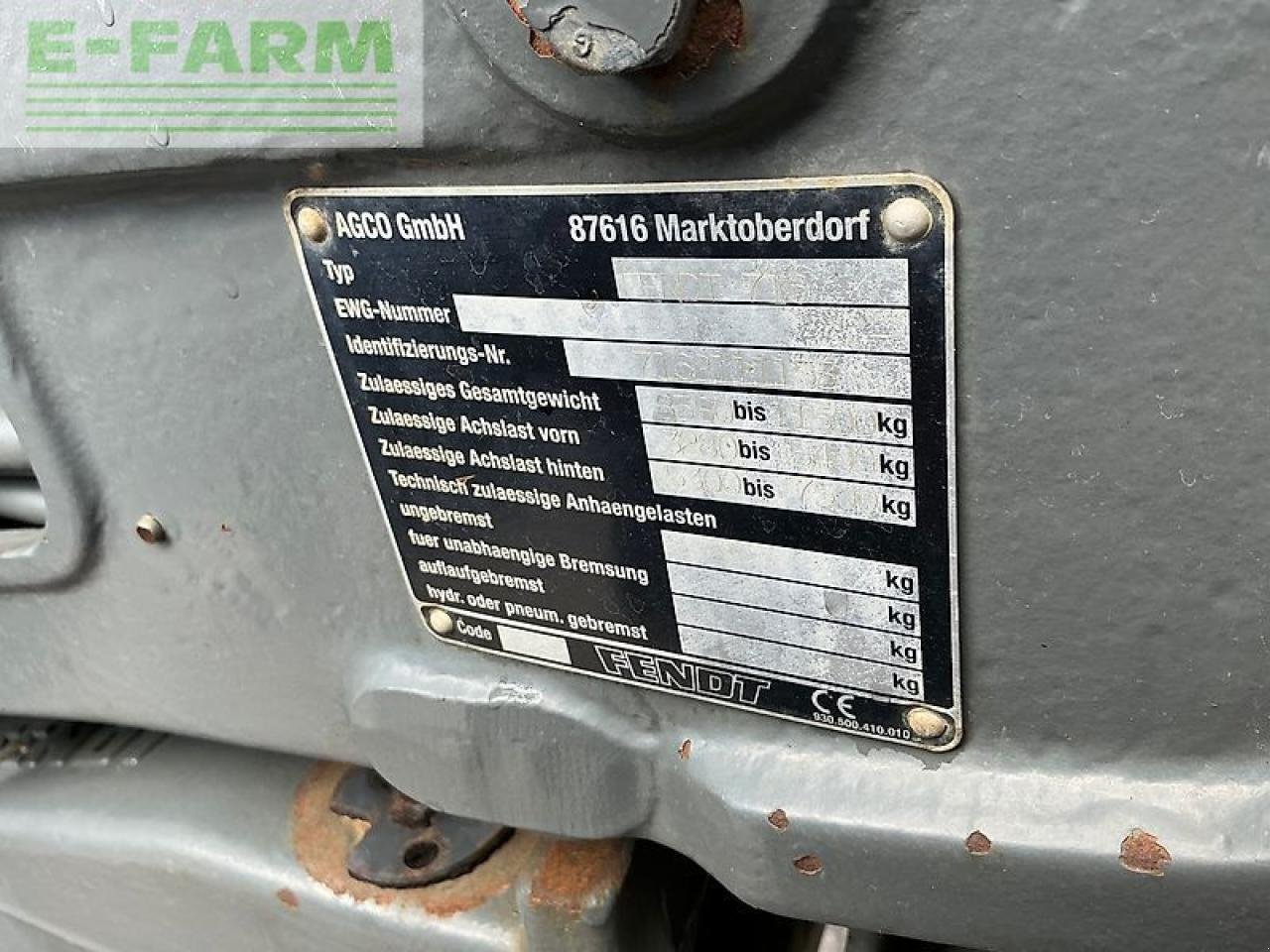 Traktor of the type Fendt 716 tractor (st25458), Gebrauchtmaschine in SHAFTESBURY (Picture 17)