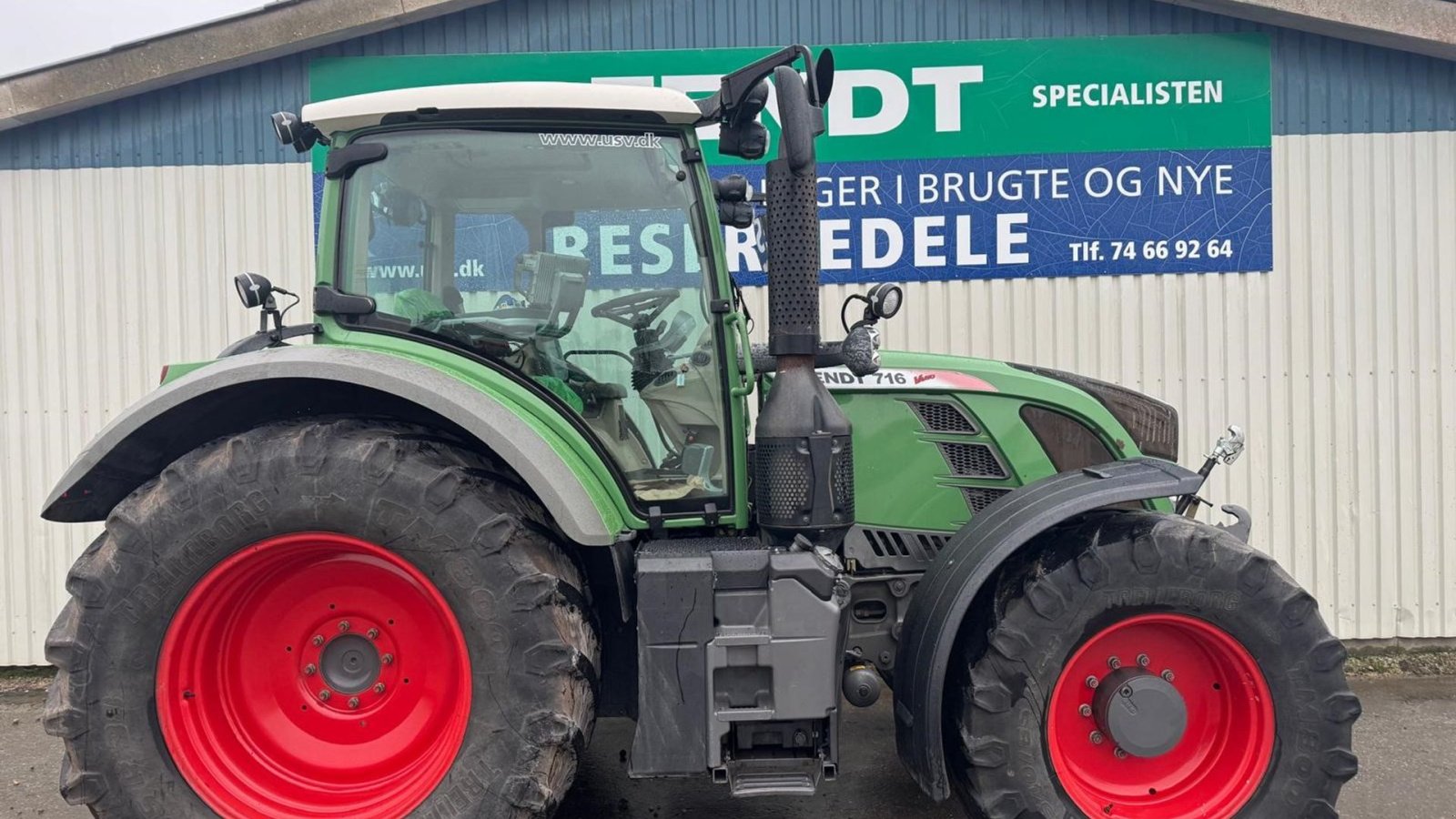 Traktor van het type Fendt 716 Vario SCR Profi Plus Med luftanlæg, Gebrauchtmaschine in Rødekro (Foto 6)