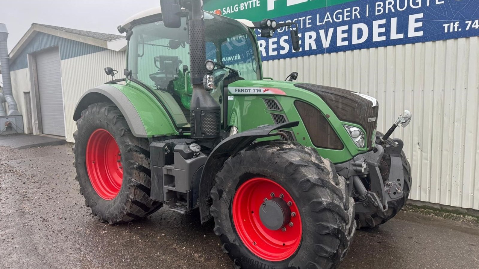 Traktor van het type Fendt 716 Vario SCR Profi Plus Med luftanlæg, Gebrauchtmaschine in Rødekro (Foto 7)