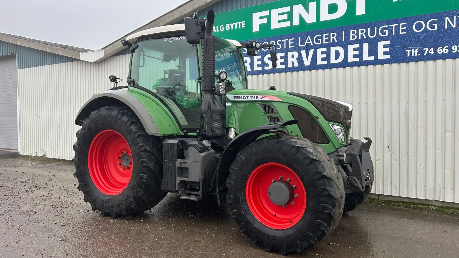 Traktor van het type Fendt 716 Vario SCR Profi Plus Med luftanlæg, Gebrauchtmaschine in Rødekro (Foto 5)