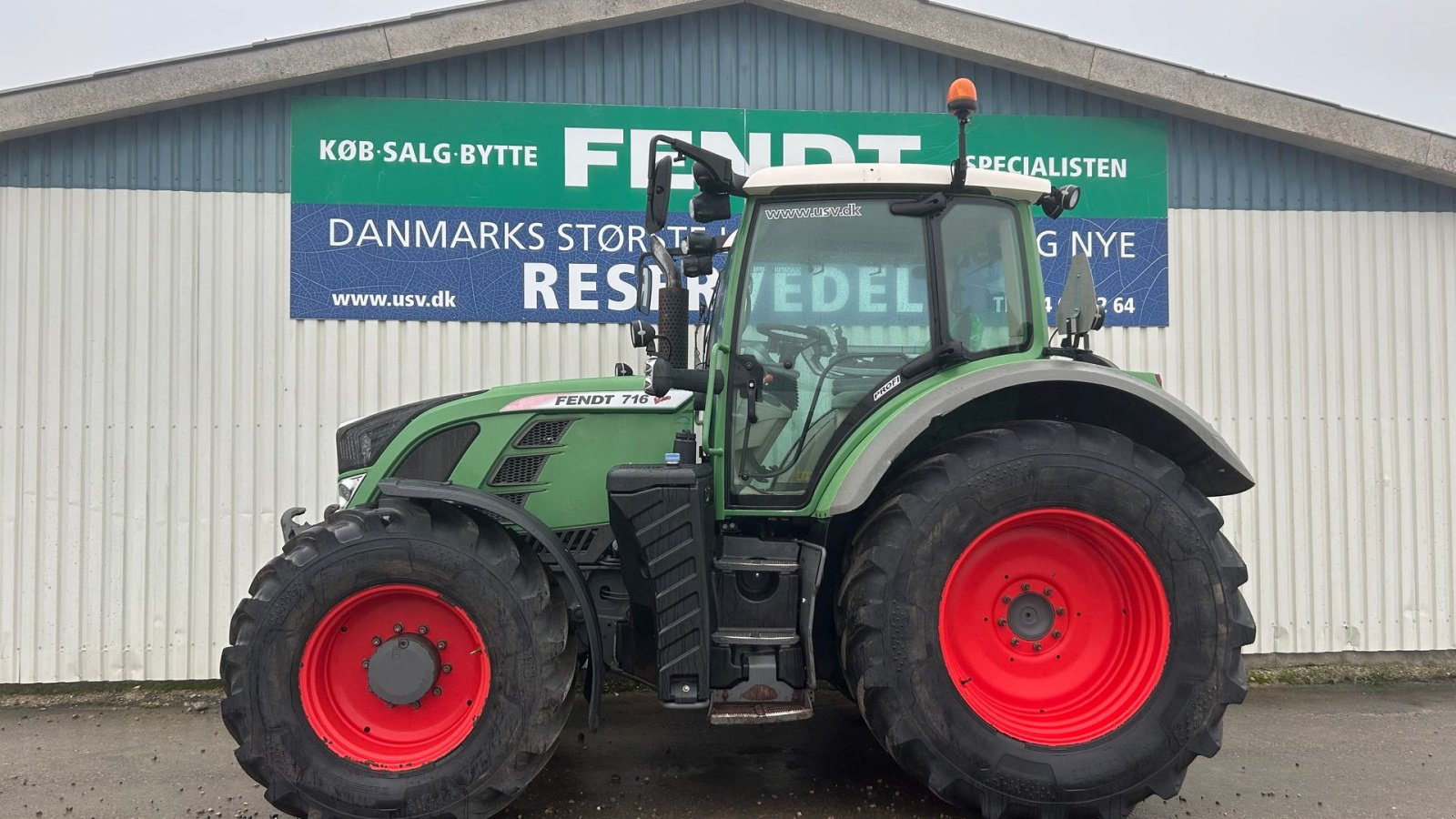 Traktor del tipo Fendt 716 Vario SCR Profi, Gebrauchtmaschine en Rødekro (Imagen 1)