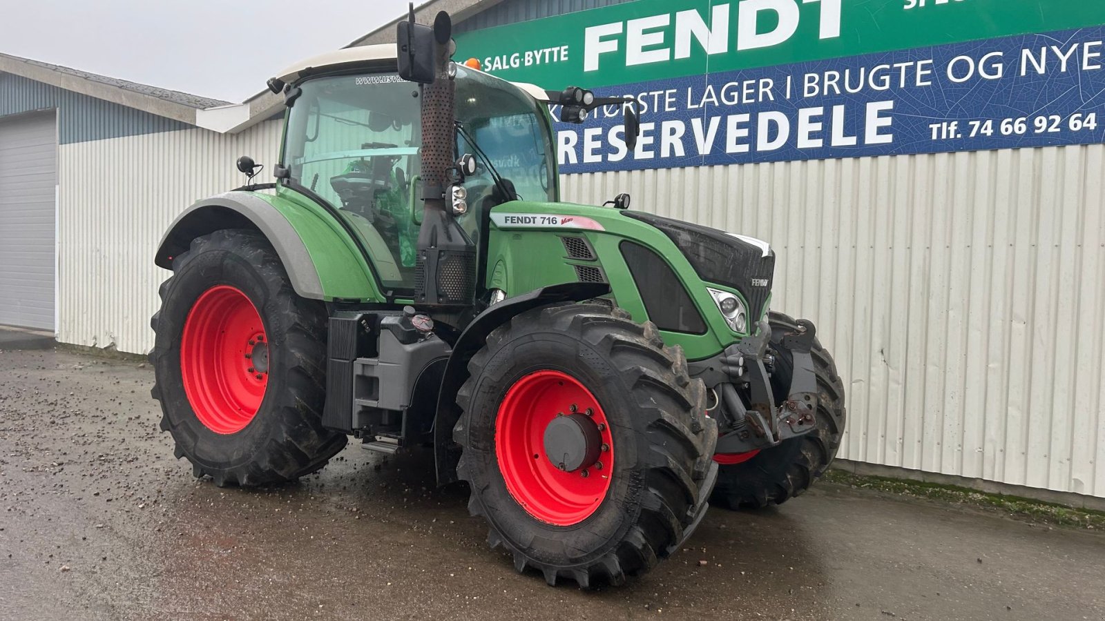 Traktor del tipo Fendt 716 Vario SCR Profi, Gebrauchtmaschine en Rødekro (Imagen 5)