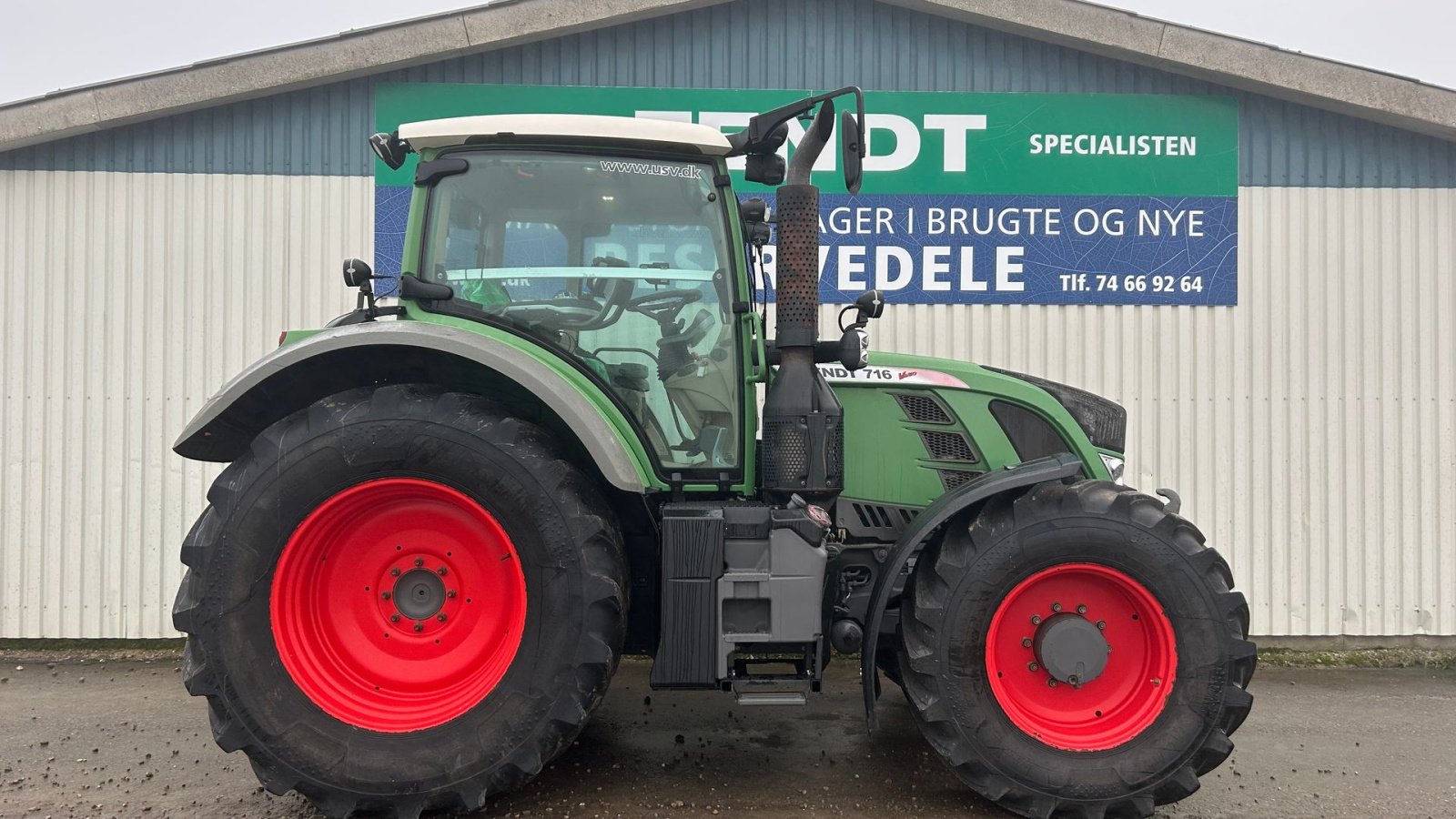 Traktor del tipo Fendt 716 Vario SCR Profi, Gebrauchtmaschine en Rødekro (Imagen 4)