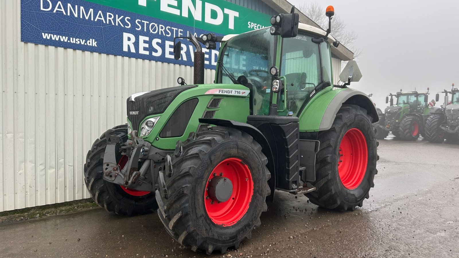 Traktor del tipo Fendt 716 Vario SCR Profi, Gebrauchtmaschine en Rødekro (Imagen 2)