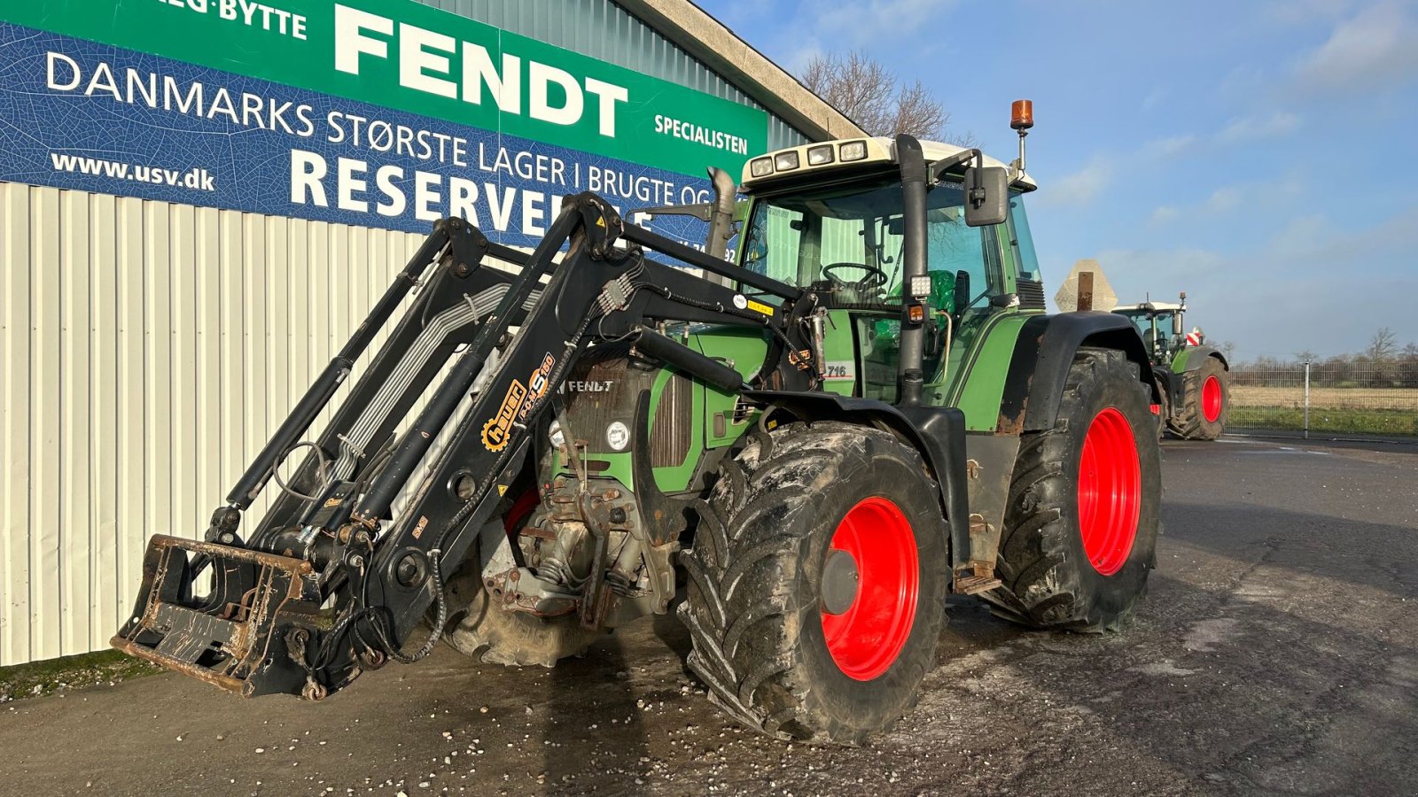 Traktor typu Fendt 716 VARIO TMS  Med Hauer Frontlæsser, Gebrauchtmaschine v Rødekro (Obrázek 2)