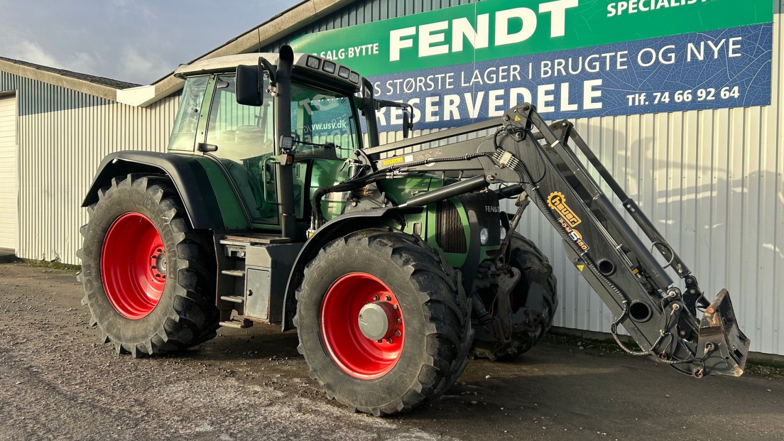 Traktor от тип Fendt 716 VARIO TMS  Med Hauer Frontlæsser, Gebrauchtmaschine в Rødekro (Снимка 5)