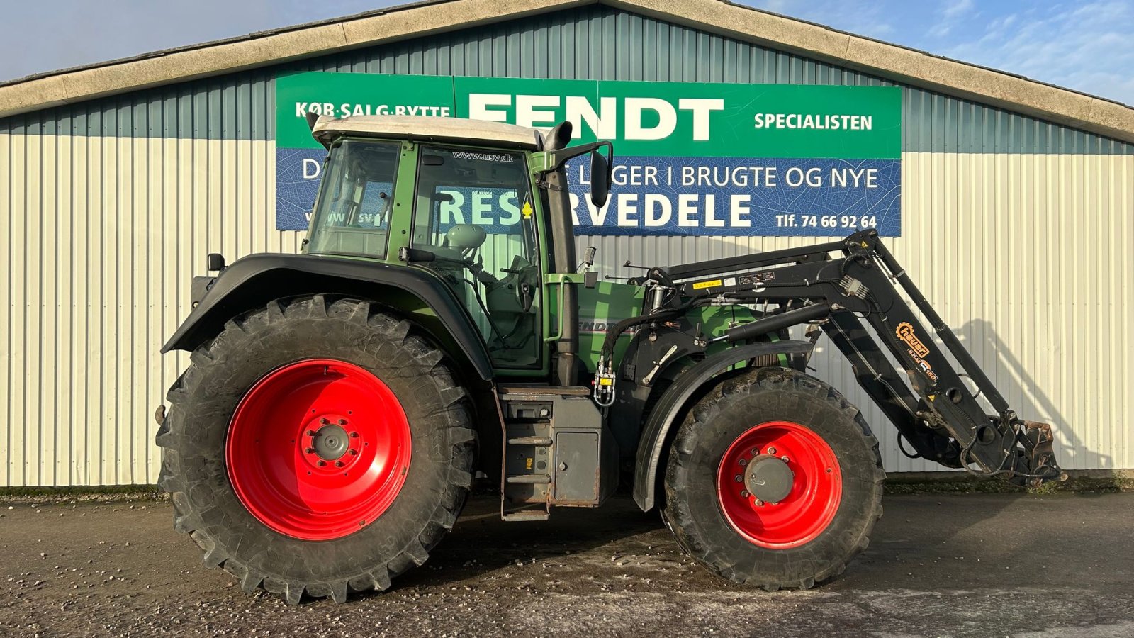 Traktor от тип Fendt 716 VARIO TMS  Med Hauer Frontlæsser, Gebrauchtmaschine в Rødekro (Снимка 4)