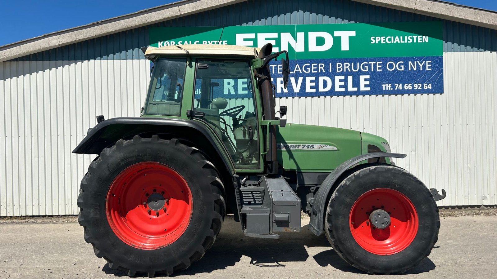 Traktor типа Fendt 716 Vario, Gebrauchtmaschine в Rødekro (Фотография 4)