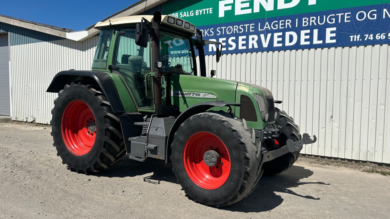 Traktor типа Fendt 716 Vario, Gebrauchtmaschine в Rødekro (Фотография 5)