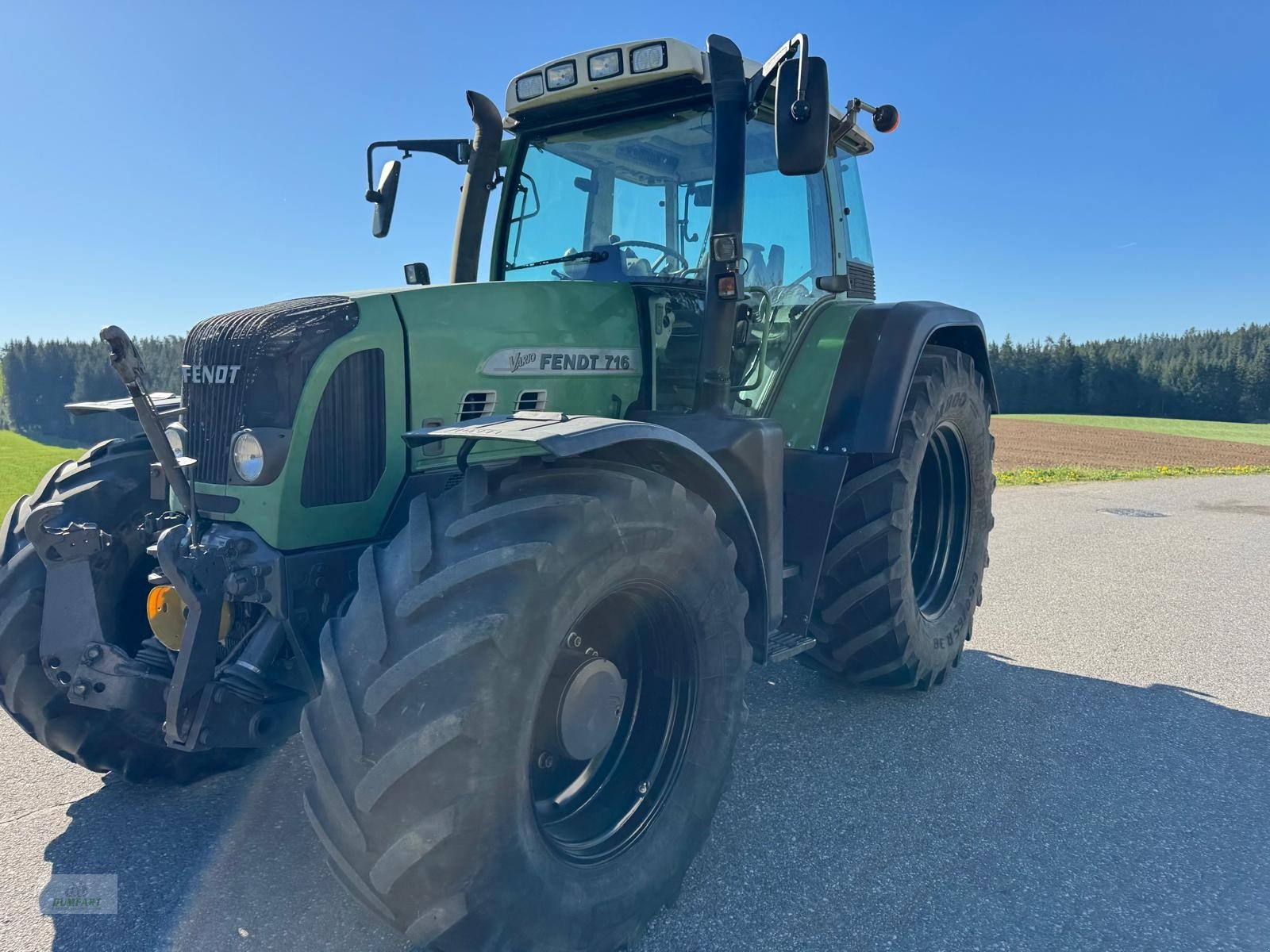Traktor Türe ait Fendt 716 Vario, Gebrauchtmaschine içinde Bad Leonfelden (resim 17)