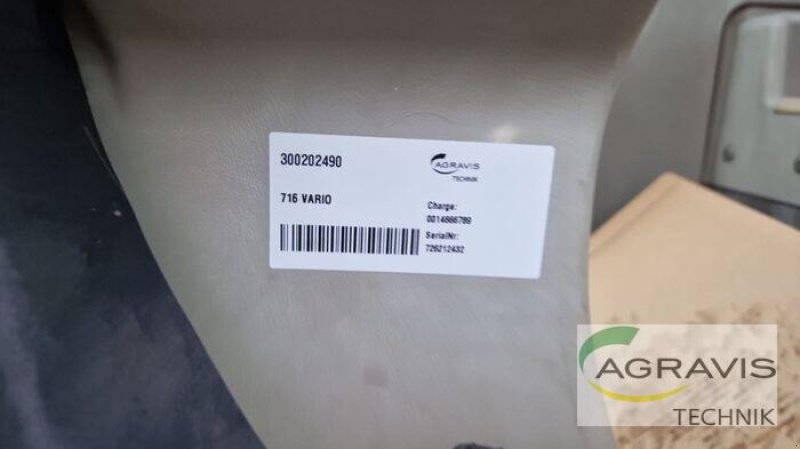 Traktor от тип Fendt 716 VARIO, Gebrauchtmaschine в Melle-Wellingholzhausen (Снимка 14)