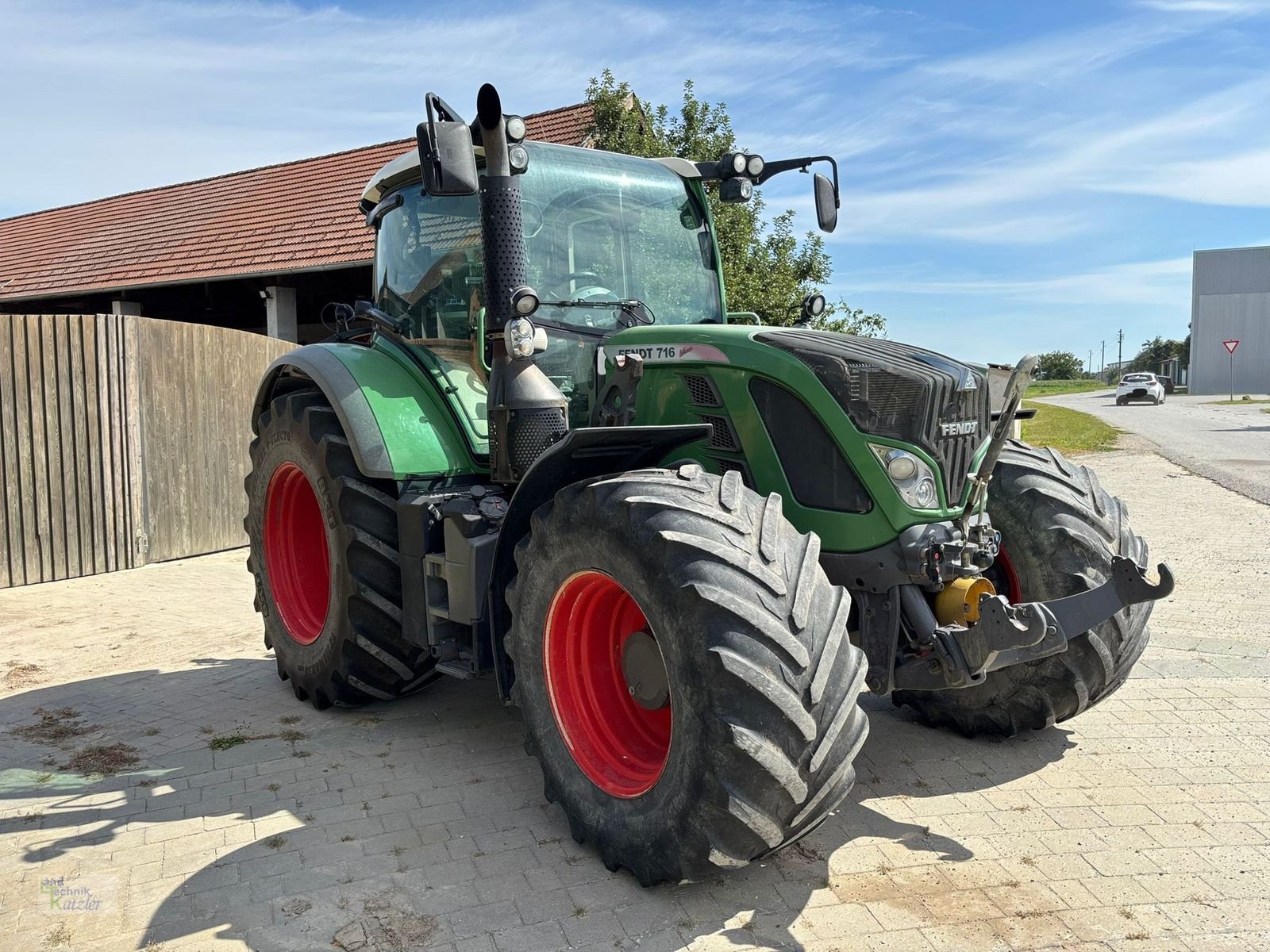 Traktor a típus Fendt 716 Vo Vario, Gebrauchtmaschine ekkor: Deutsch-Wagram (Kép 2)