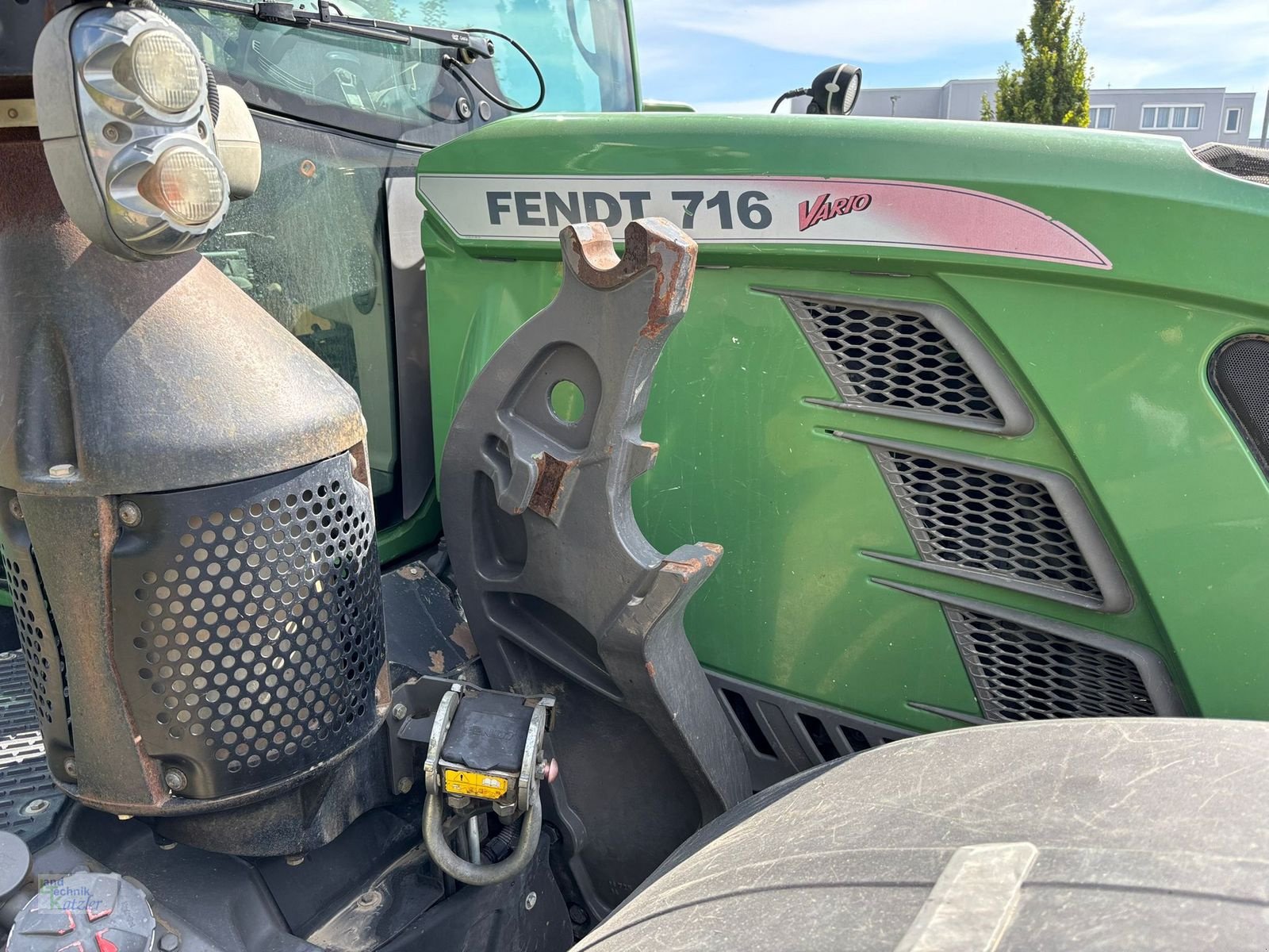Traktor a típus Fendt 716 Vo Vario, Gebrauchtmaschine ekkor: Deutsch-Wagram (Kép 12)