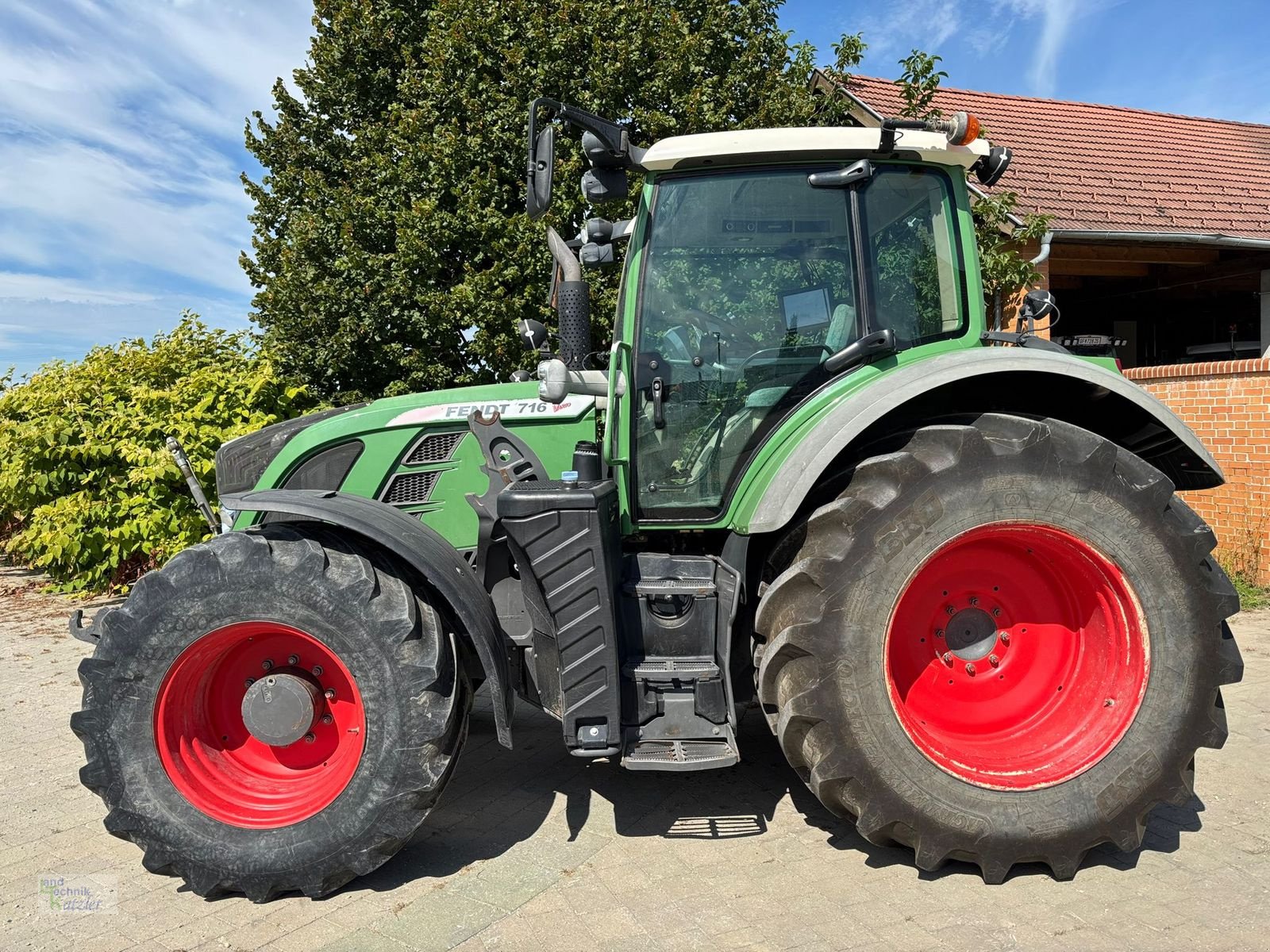 Traktor a típus Fendt 716 Vo Vario, Gebrauchtmaschine ekkor: Deutsch-Wagram (Kép 10)