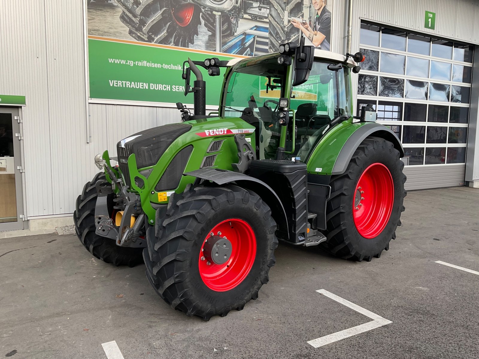 Traktor tip Fendt 718 Gen6 Power Plus Setting 2 mit RTK, Gebrauchtmaschine in Mühlhausen-Ehingen (Poză 1)