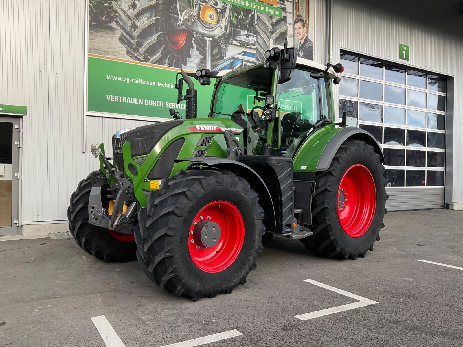 Traktor tip Fendt 718 Gen6 Power Plus Setting 2 mit RTK, Gebrauchtmaschine in Mühlhausen-Ehingen (Poză 3)