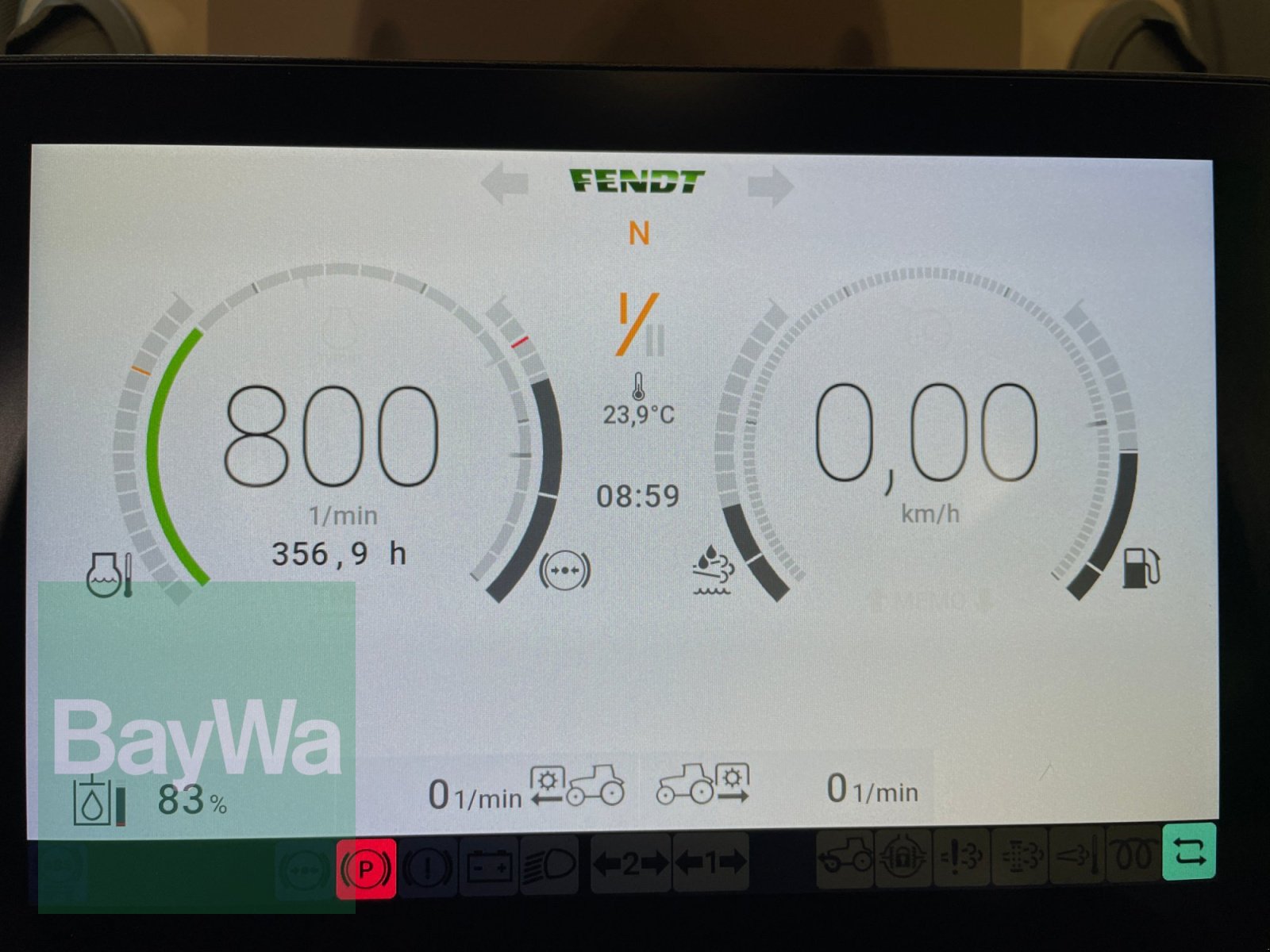 Traktor of the type Fendt 718 GEN6 PROFI PLUS, GW 08/27, Gebrauchtmaschine in Bamberg (Picture 13)