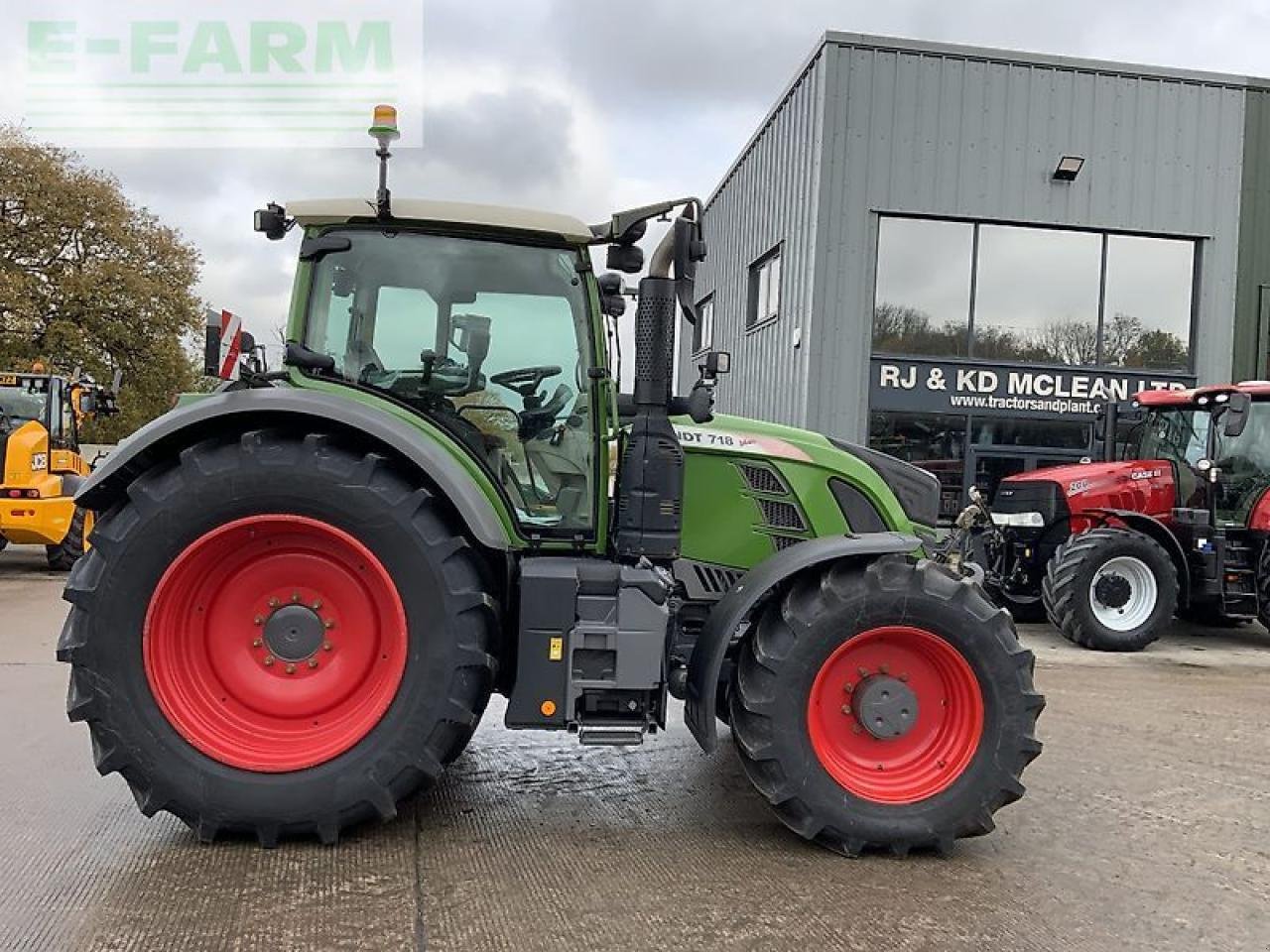 Traktor типа Fendt 718 power plus tractor (st24749), Gebrauchtmaschine в SHAFTESBURY (Фотография 9)