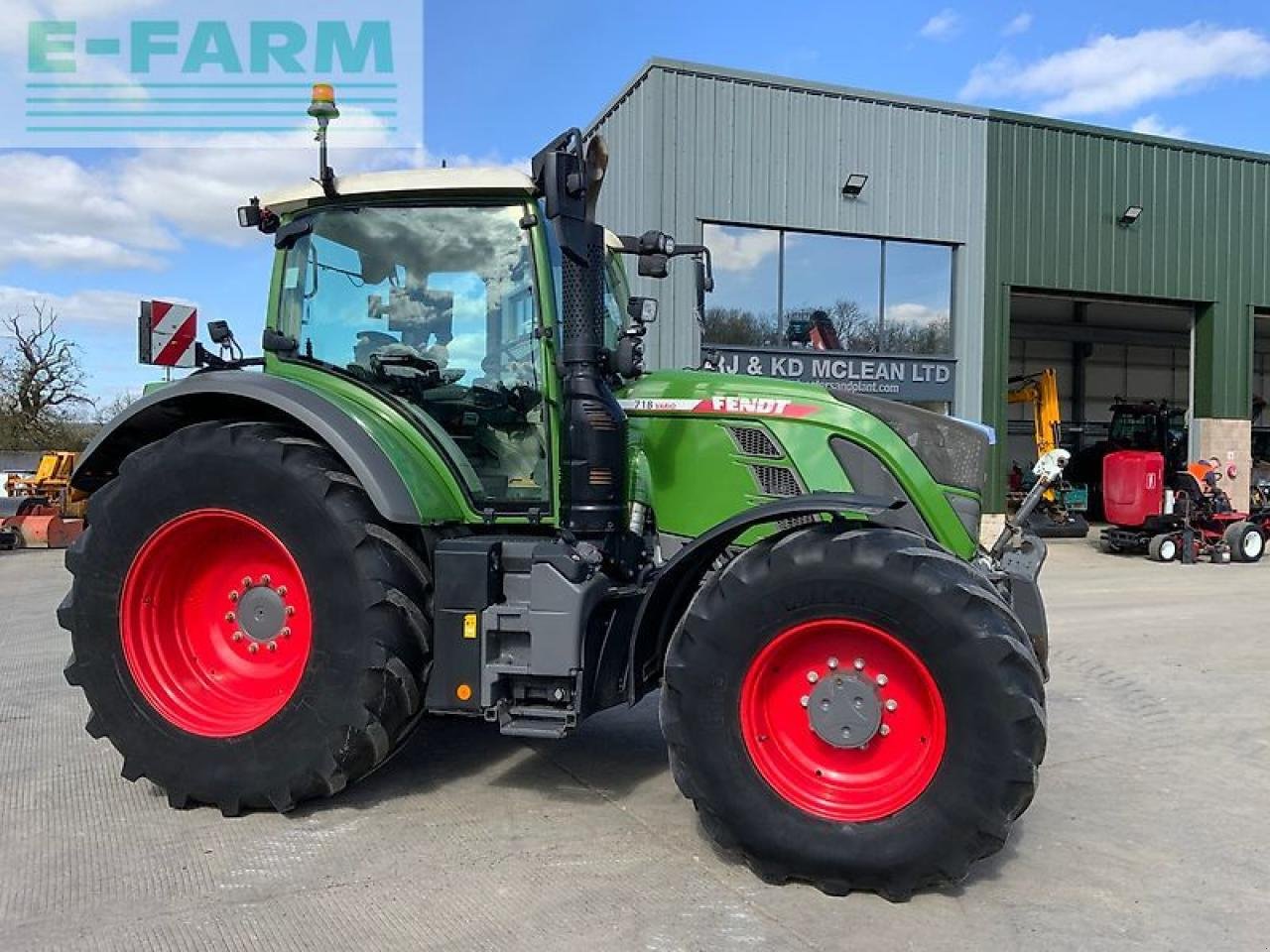 Traktor vrste Fendt 718 power plus tractor (st26324), Gebrauchtmaschine v SHAFTESBURY (Slika 8)