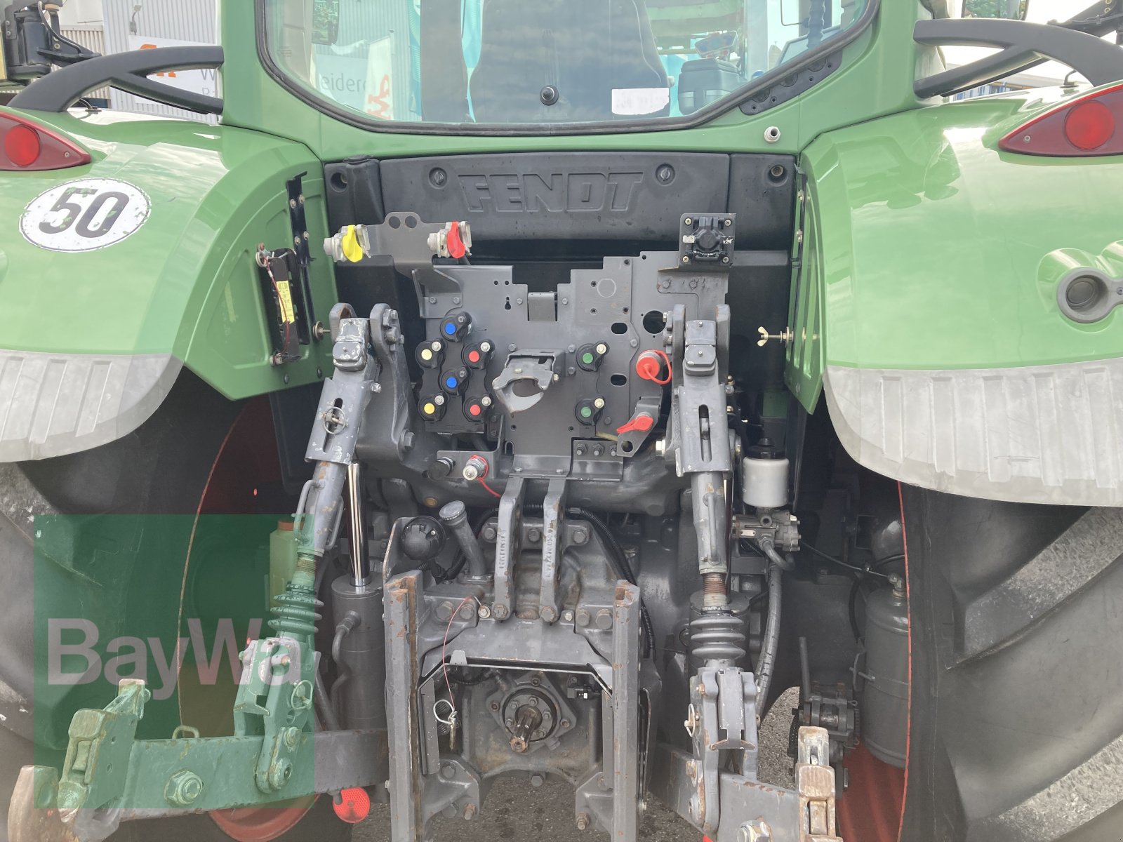 Traktor des Typs Fendt 718 ProfiPlus SCR + Quicke Q76, Gebrauchtmaschine in Dinkelsbühl (Bild 9)