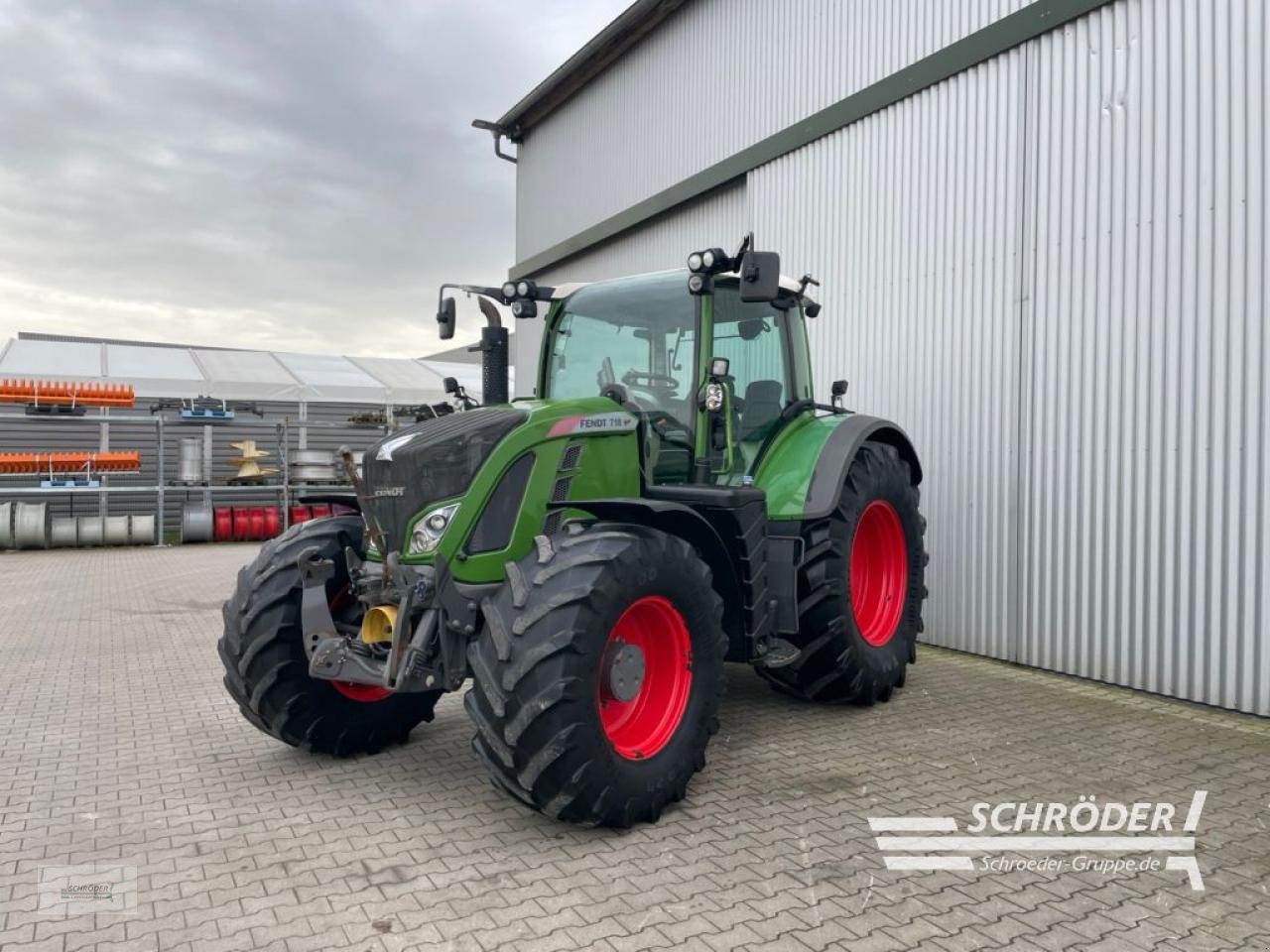 Traktor типа Fendt 718 S4 PROFI PLUS, Gebrauchtmaschine в Wildeshausen (Фотография 5)