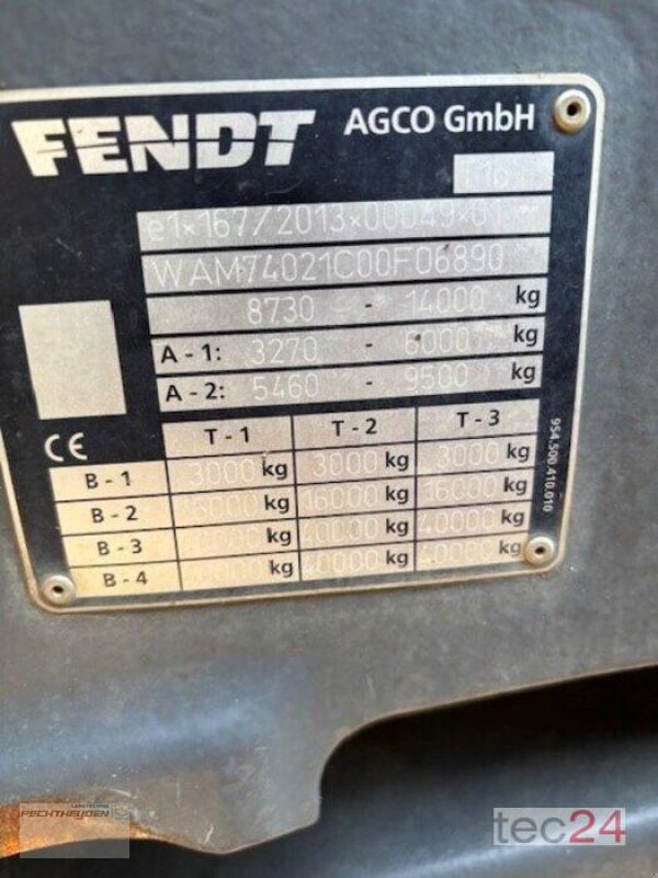 Traktor типа Fendt 718 S4 Profi, Gebrauchtmaschine в Wegberg (Фотография 5)
